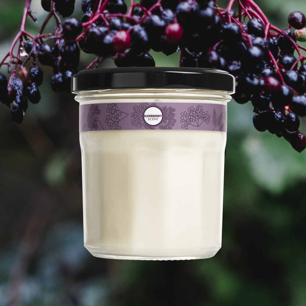 Elderberry Large Scented Soy Candle | Mrs. Meyer's Clean Day
