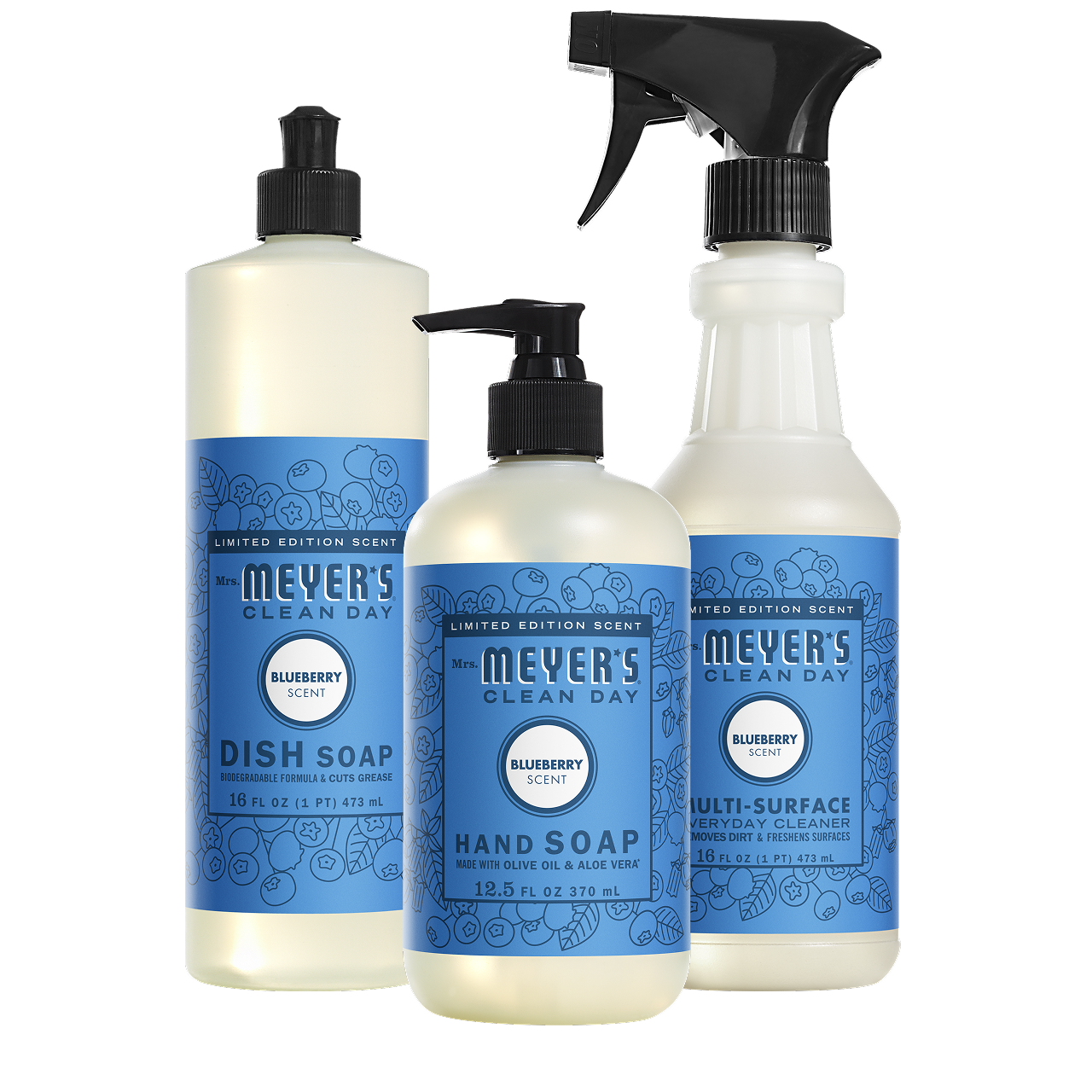 Blueberry Kitchen Basics Bundle | Mrs. Meyer's Clean Day