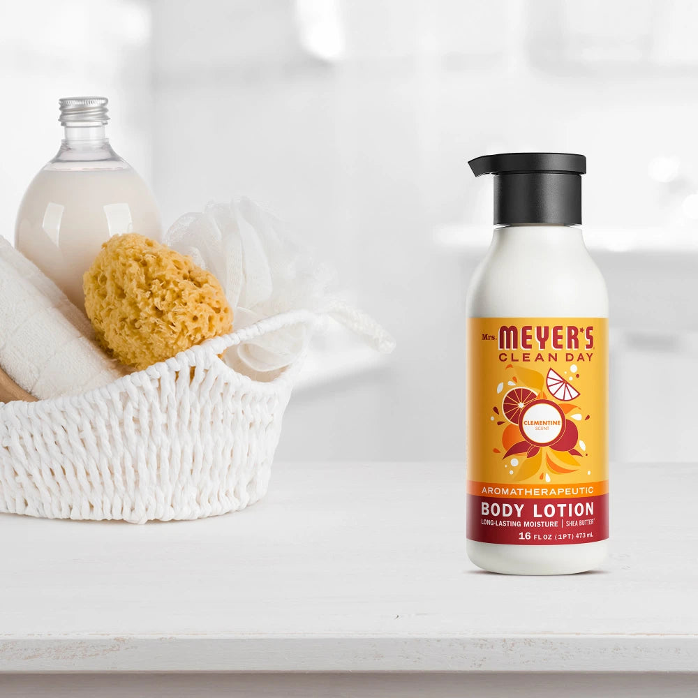 Clementine Body Lotion Home Essential | Mrs. Meyer's Clean Day