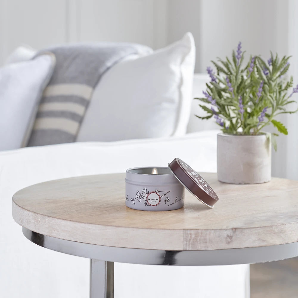 Lavender Small Scented Tin Candle | Mrs. Meyer's Clean Day