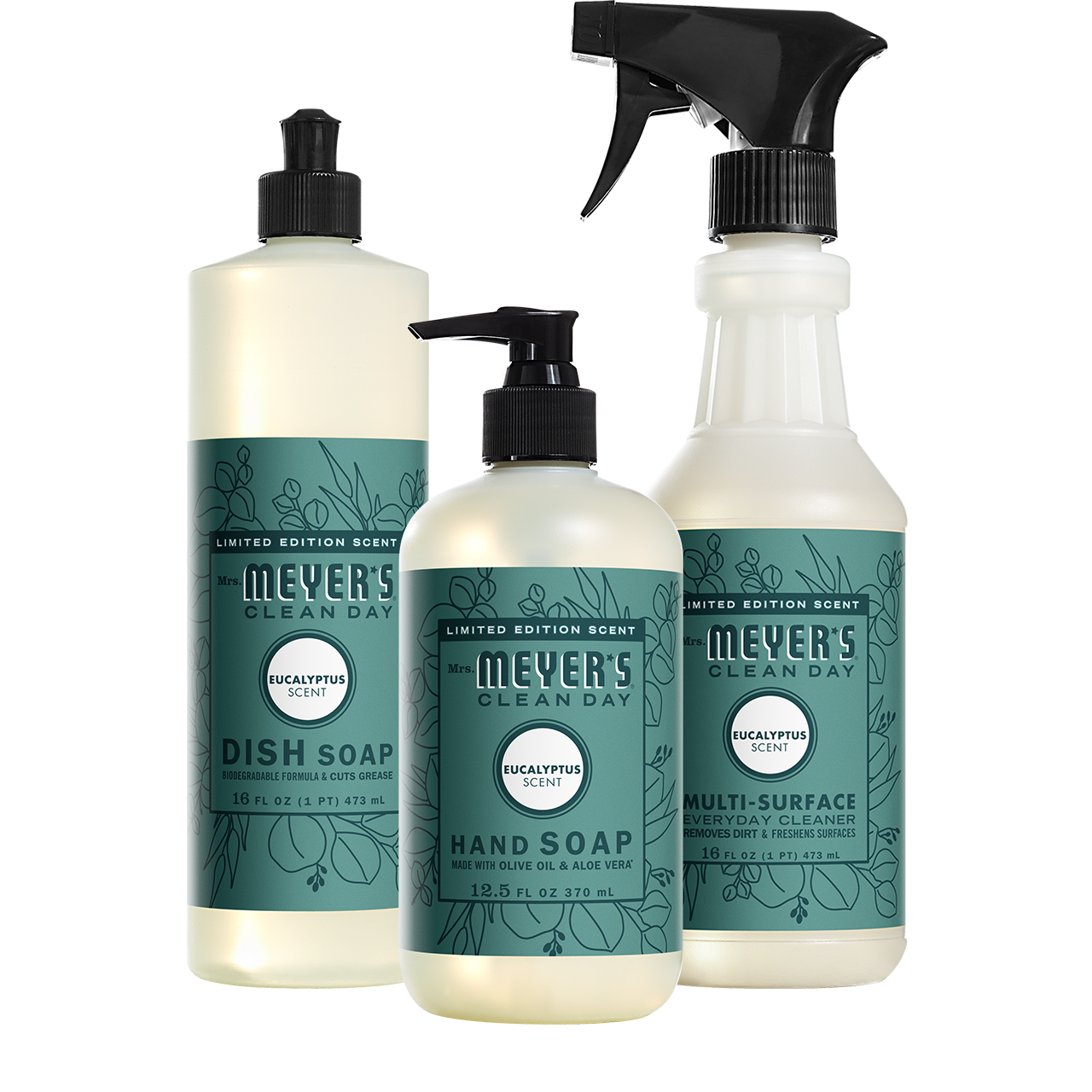 Eucalyptus Kitchen Basics Bundle | Mrs. Meyer's Clean Day