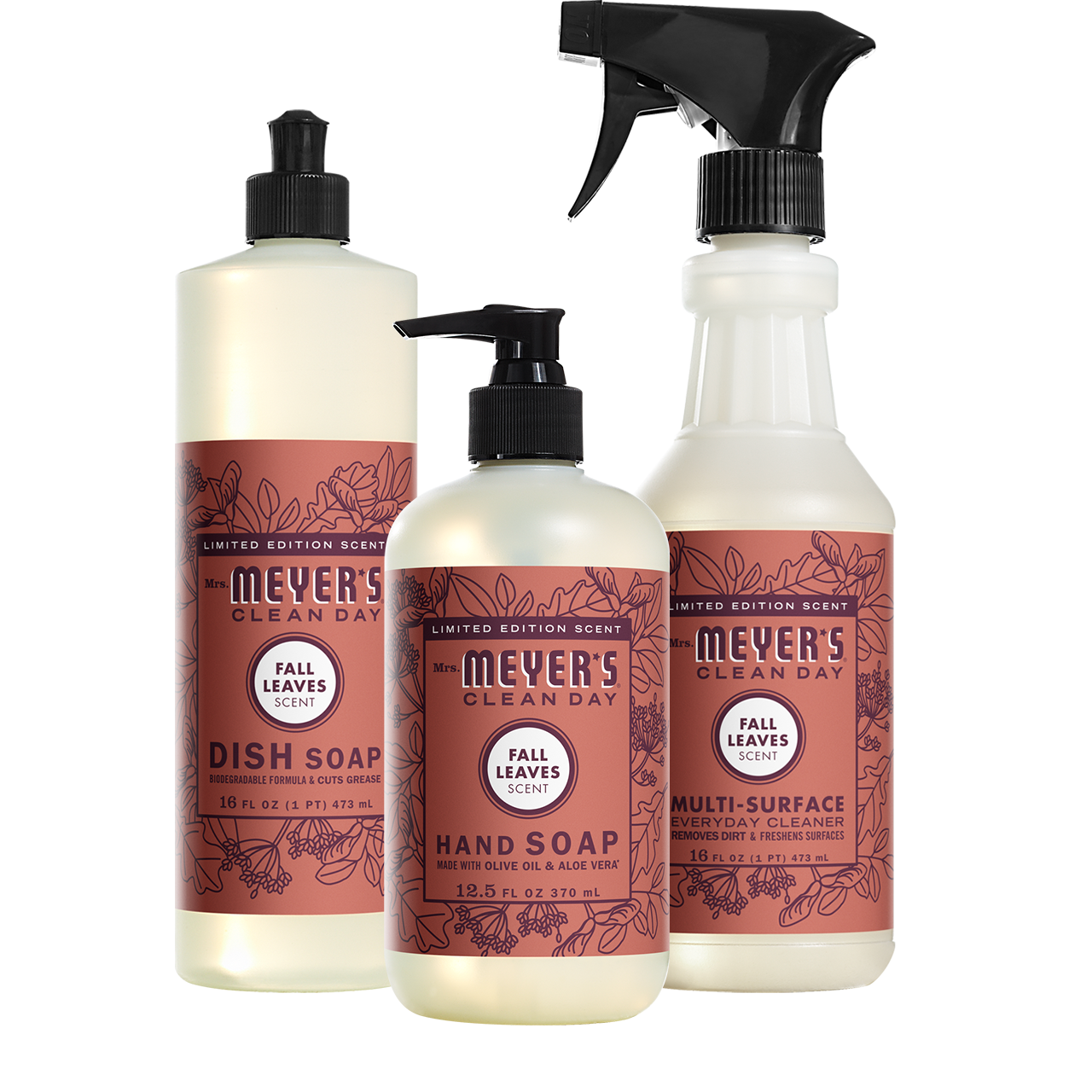 Fall Leaves Kitchen Basics Bundle | Mrs. Meyer's Clean Day