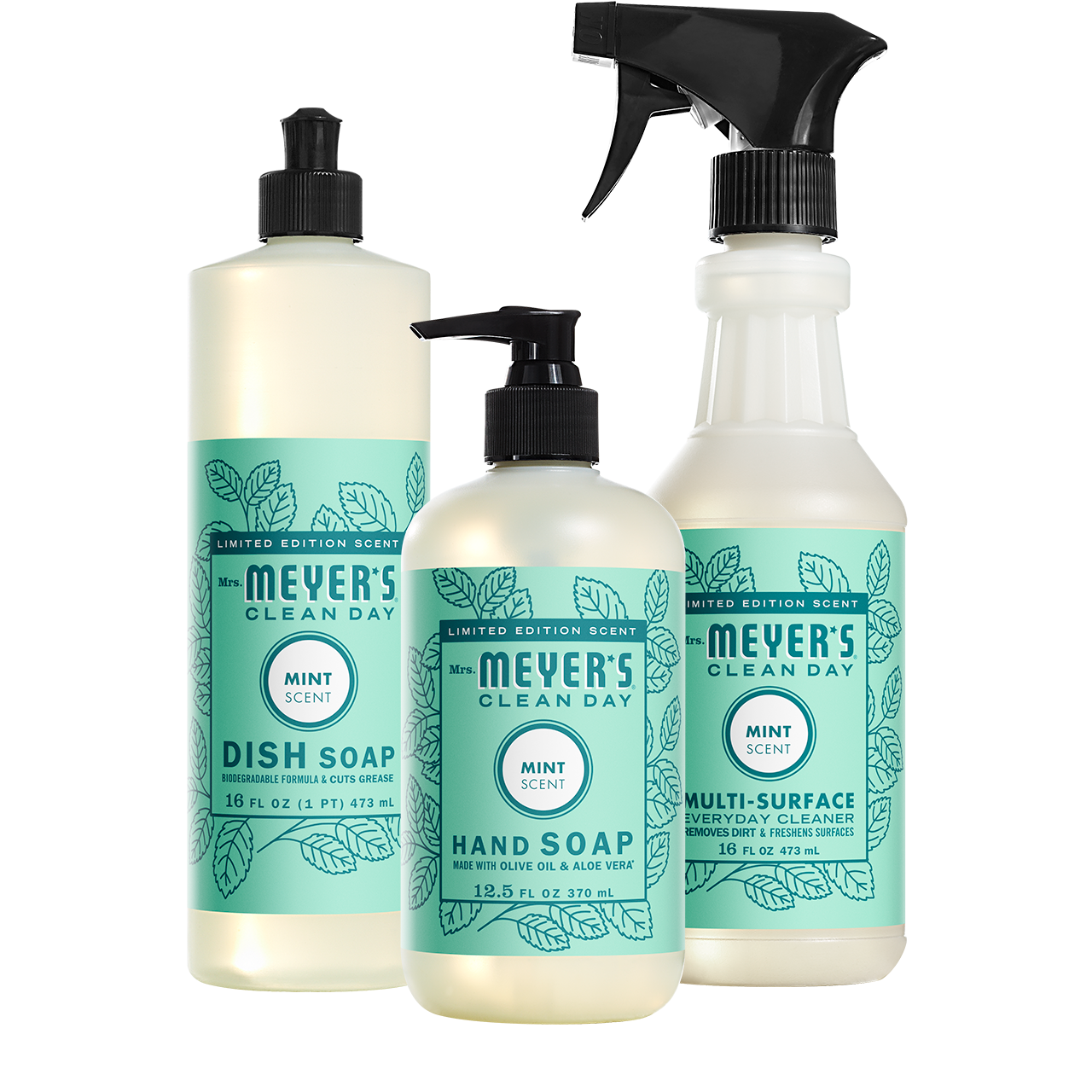 Mint Kitchen Basics Bundle | Mrs. Meyer's Clean Day