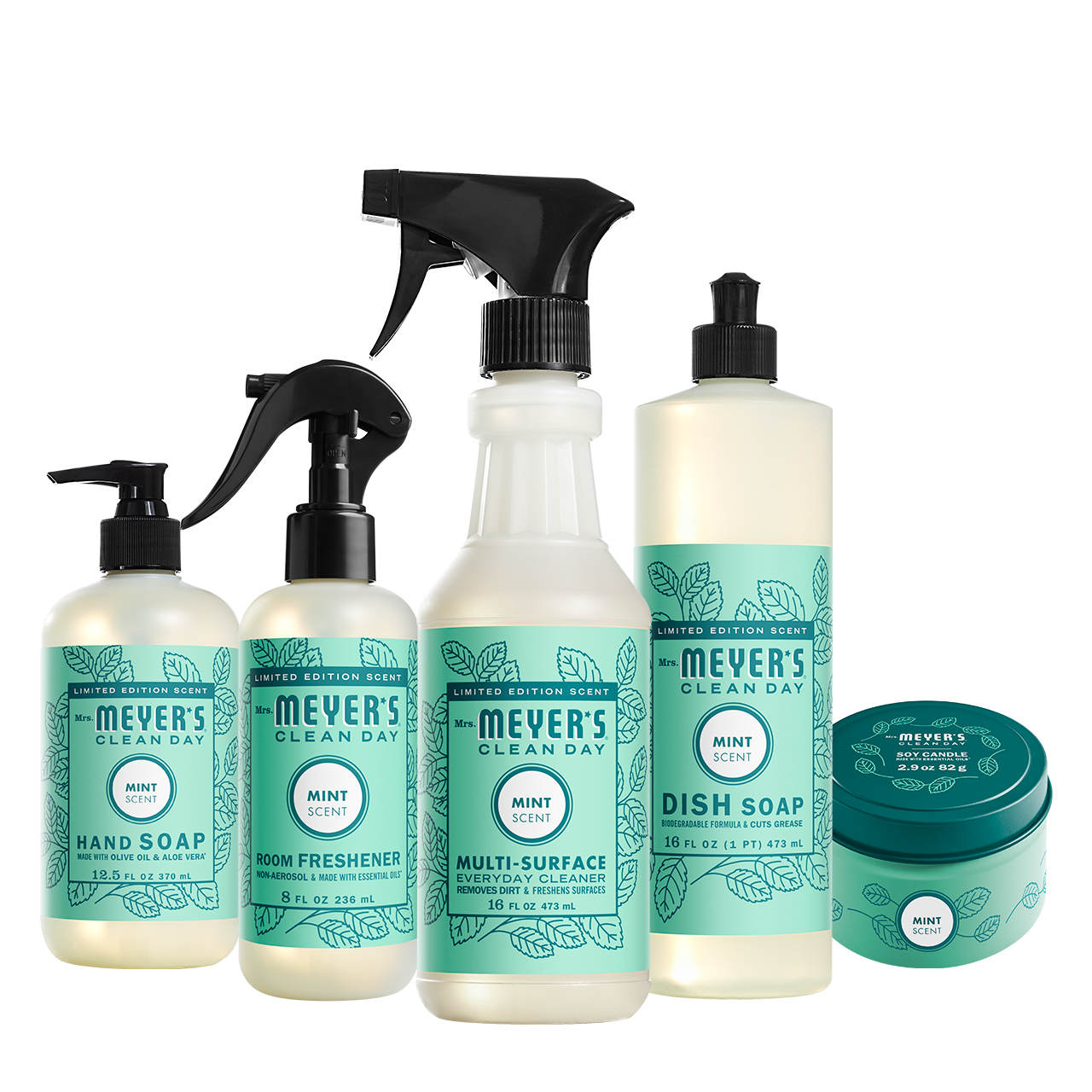 Mint Home Scent Collection | Mrs. Meyer's Clean Day