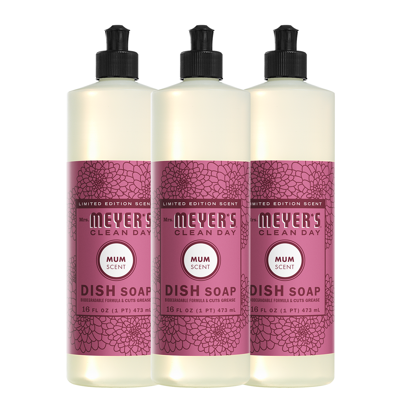Mum Dish Soap Value 3-Count Bundle | Mrs. Meyer's Clean Day