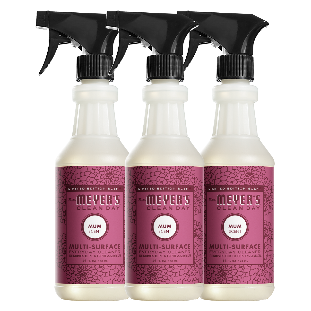 Mum Multi-Surface Cleaning Spray 3-Count Bundle | Mrs. Meyer's Clean Day