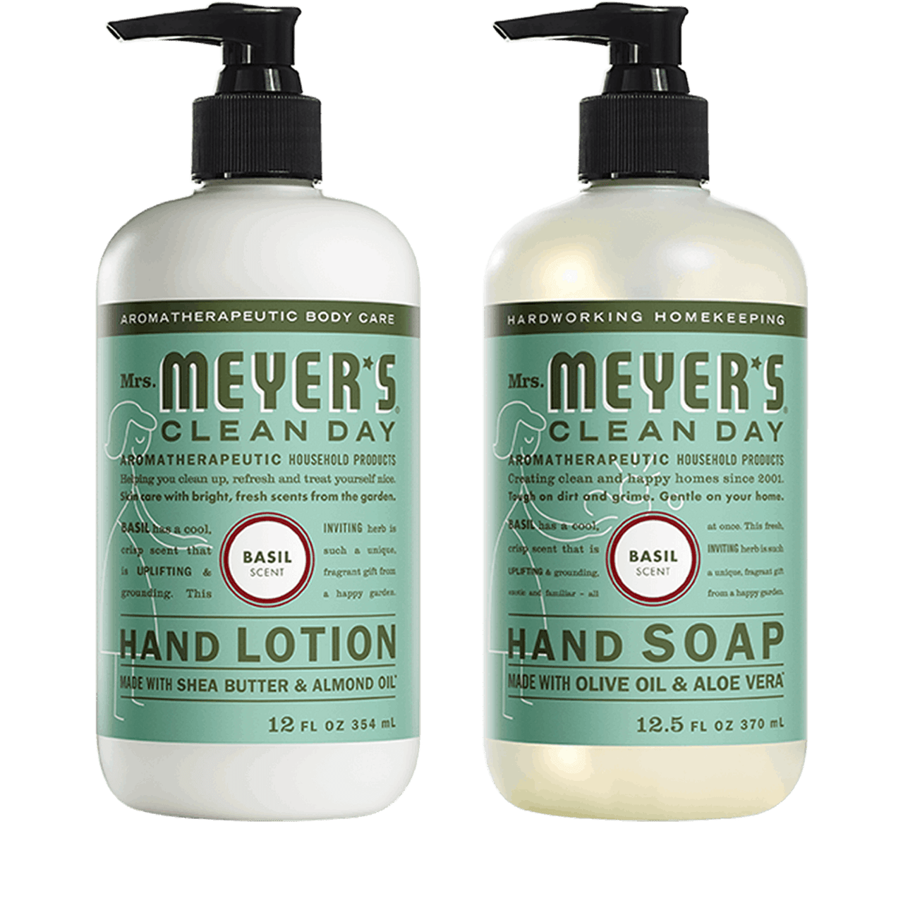 Basil Hand Care Basics Bundle | Mrs. Meyer's Clean Day
