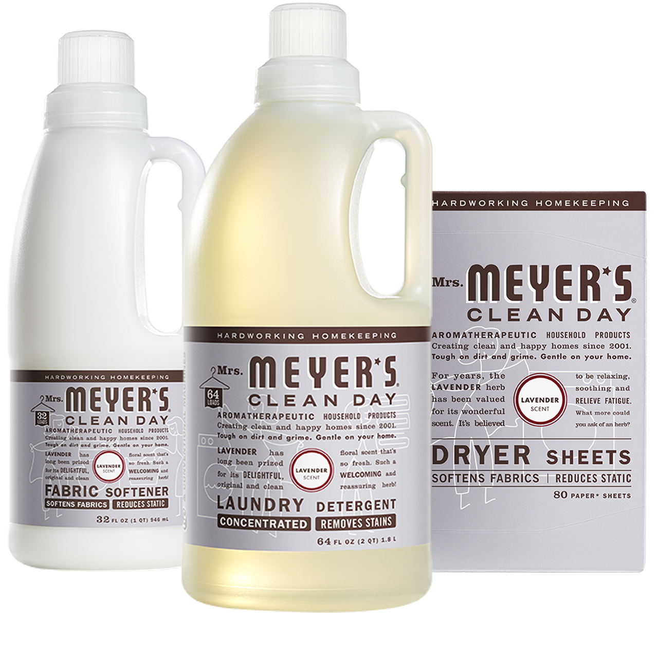 Lavender Laundry Set Gift-Ready | Mrs. Meyer's Clean Day