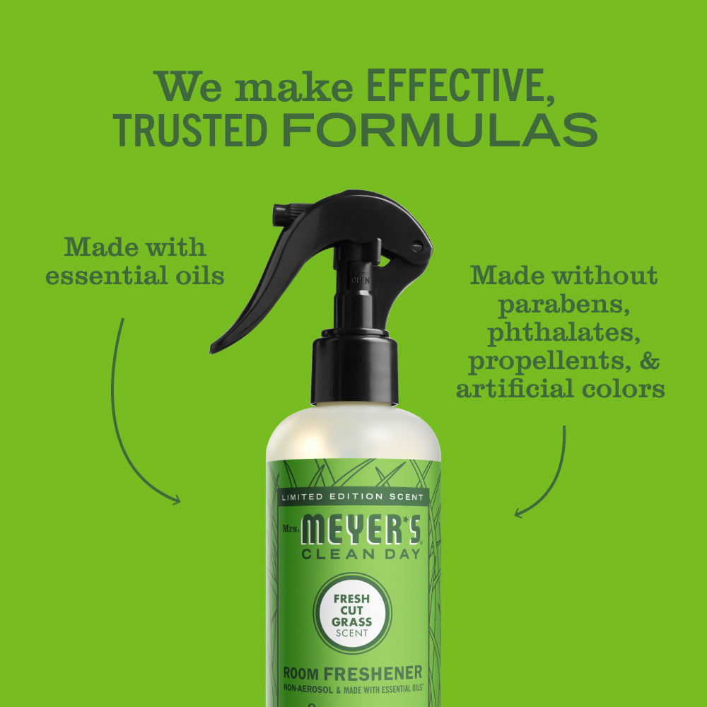 Fresh Cut Grass Freshening Room Spray | Mrs. Meyer's Clean Day