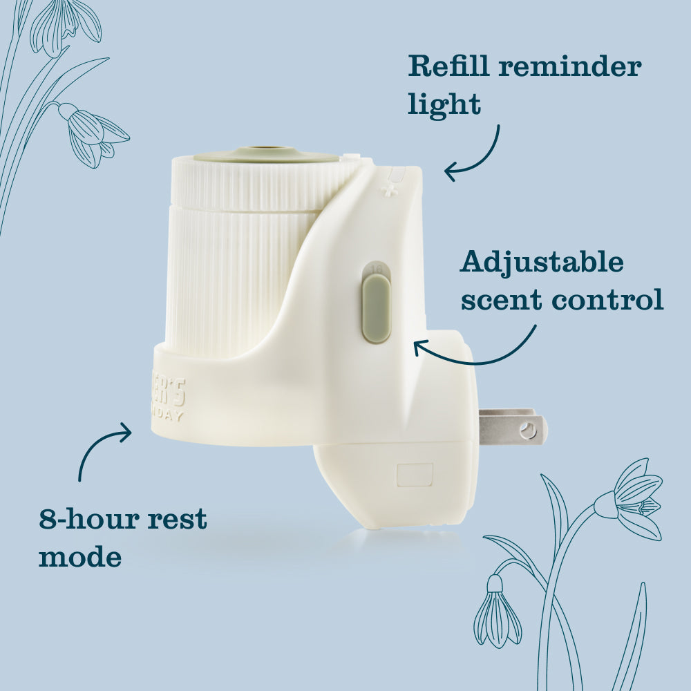 Snowdrop Plug-In Scent Refill 2-Pack | Mrs. Meyer's Clean Day