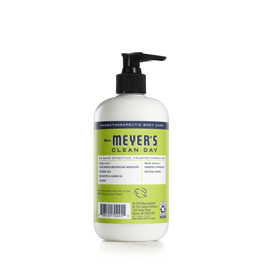 Lemon Verbena Hand Lotion Home Essential | Mrs. Meyer's Clean Day