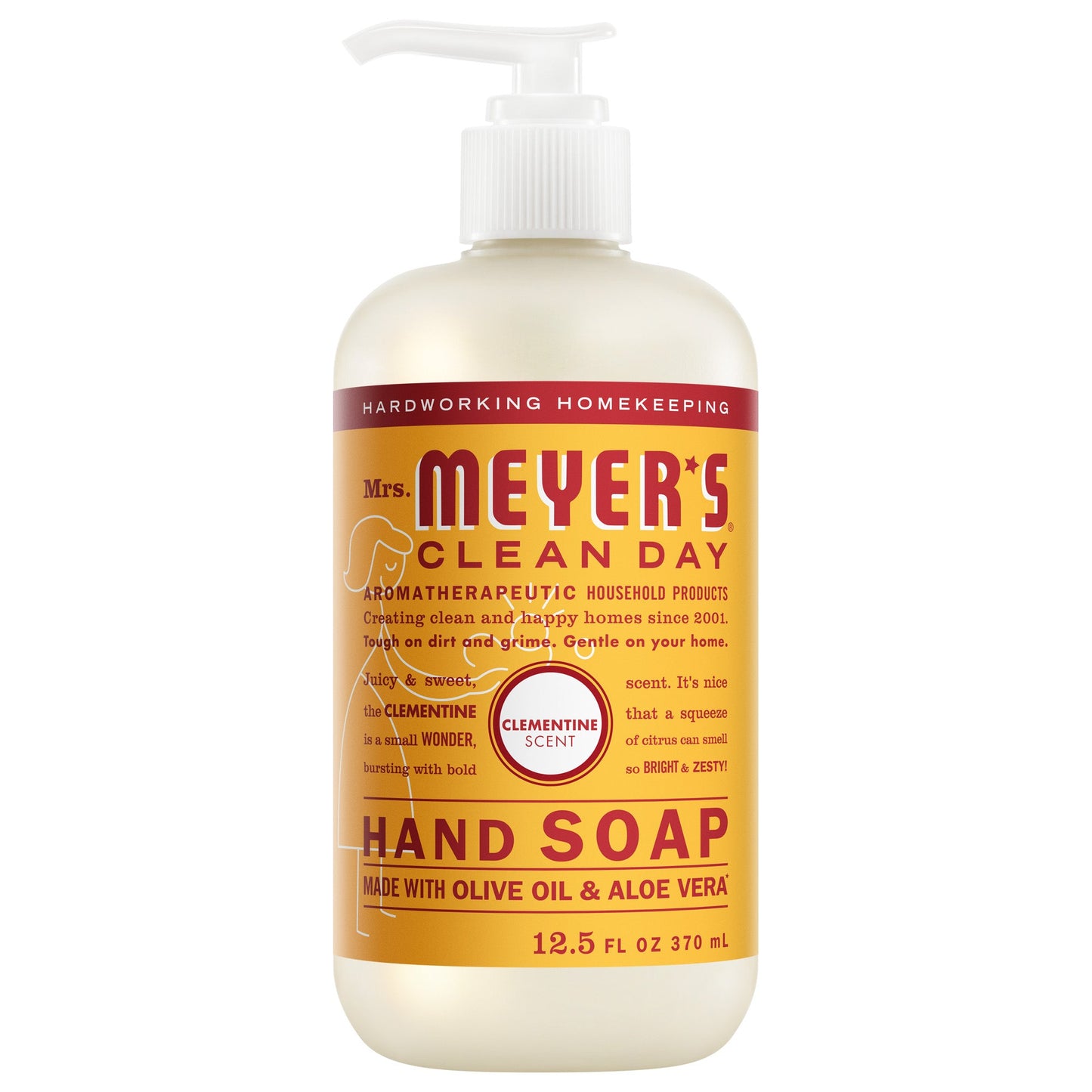 Clementine Hand Care Soap | Mrs. Meyer's Clean Day