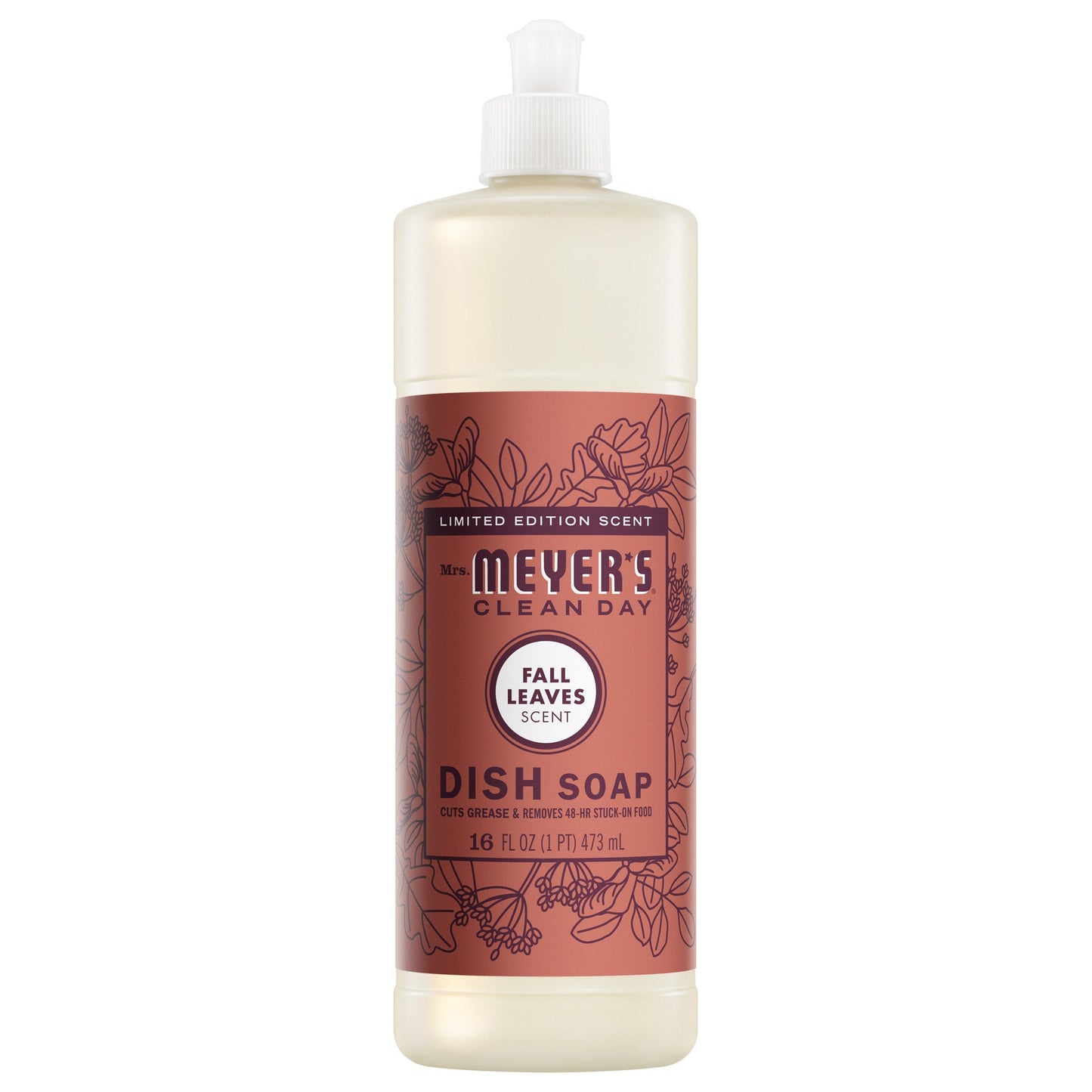 Fall Leaves Dish Soap for Kitchen Cleanup | Mrs. Meyer's Clean Day