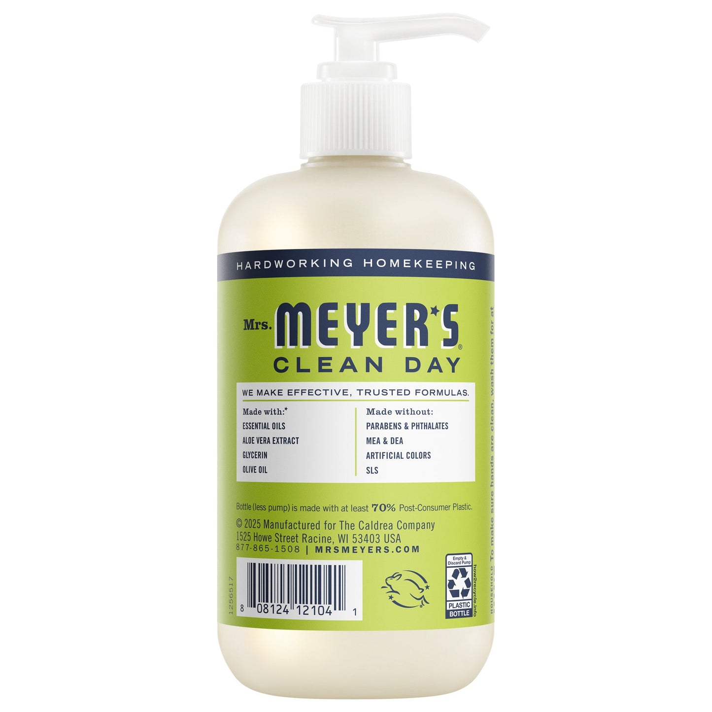 Lemon Verbena Hand Care Soap | Mrs. Meyer's Clean Day
