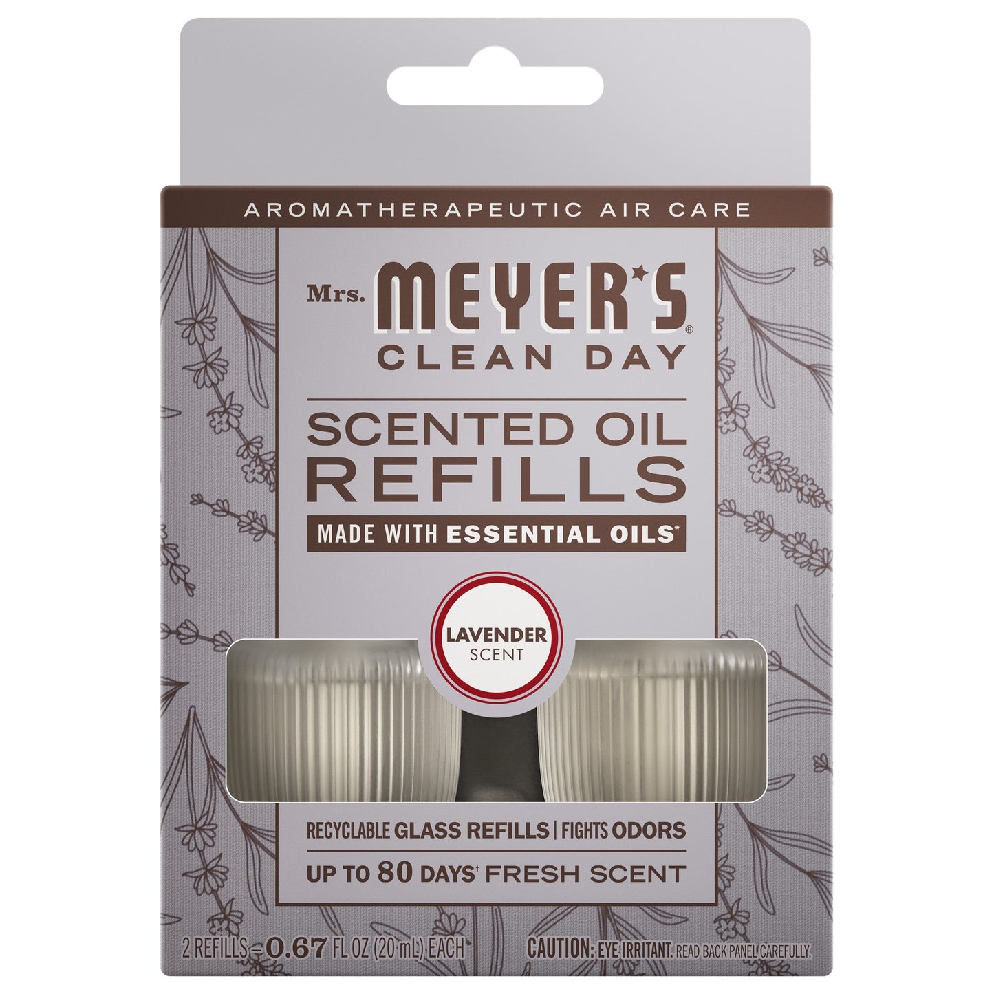 Lavender Plug-In Scent Refill 2-Pack | Mrs. Meyer's Clean Day