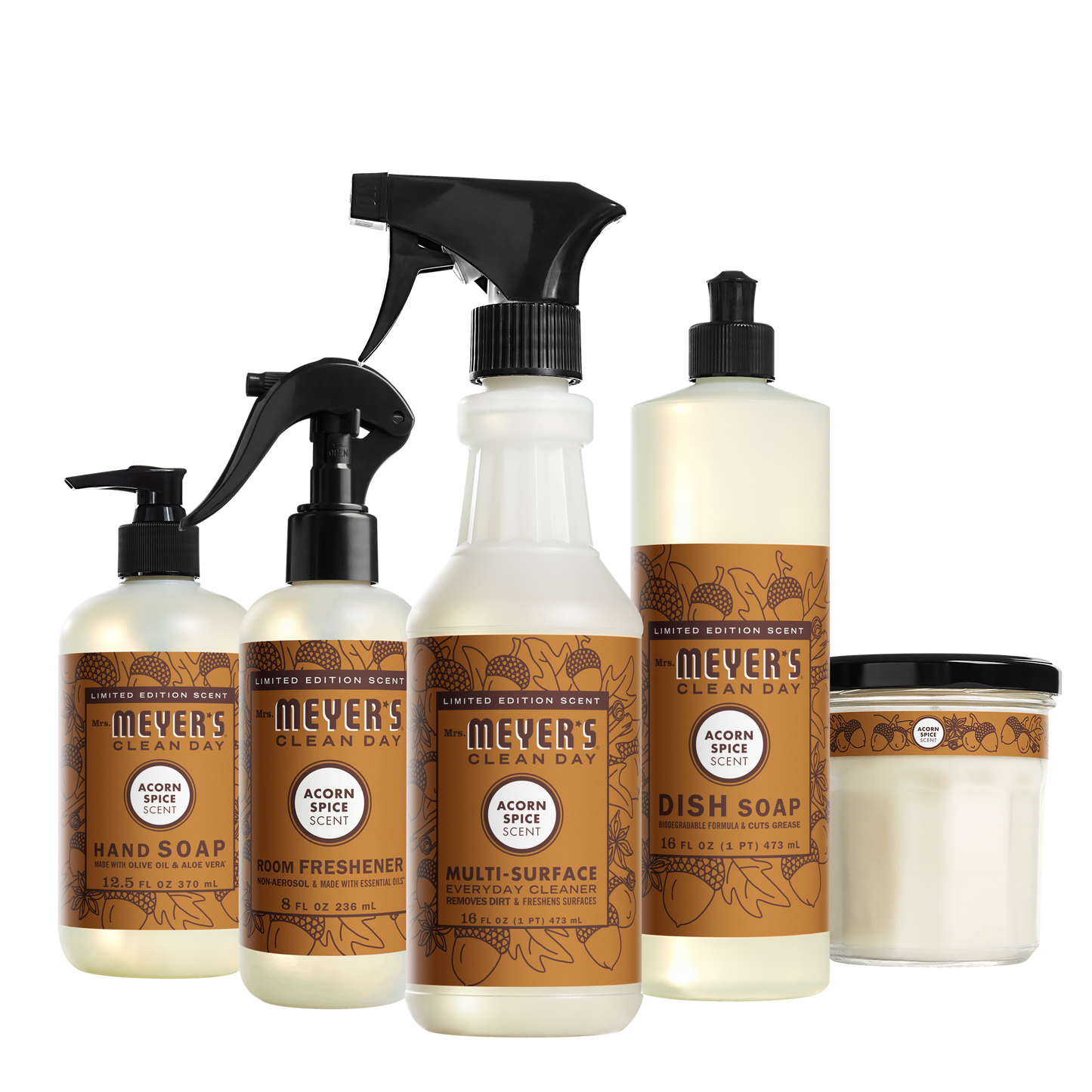 Acorn Spice Home Scent Collection | Mrs. Meyer's Clean Day