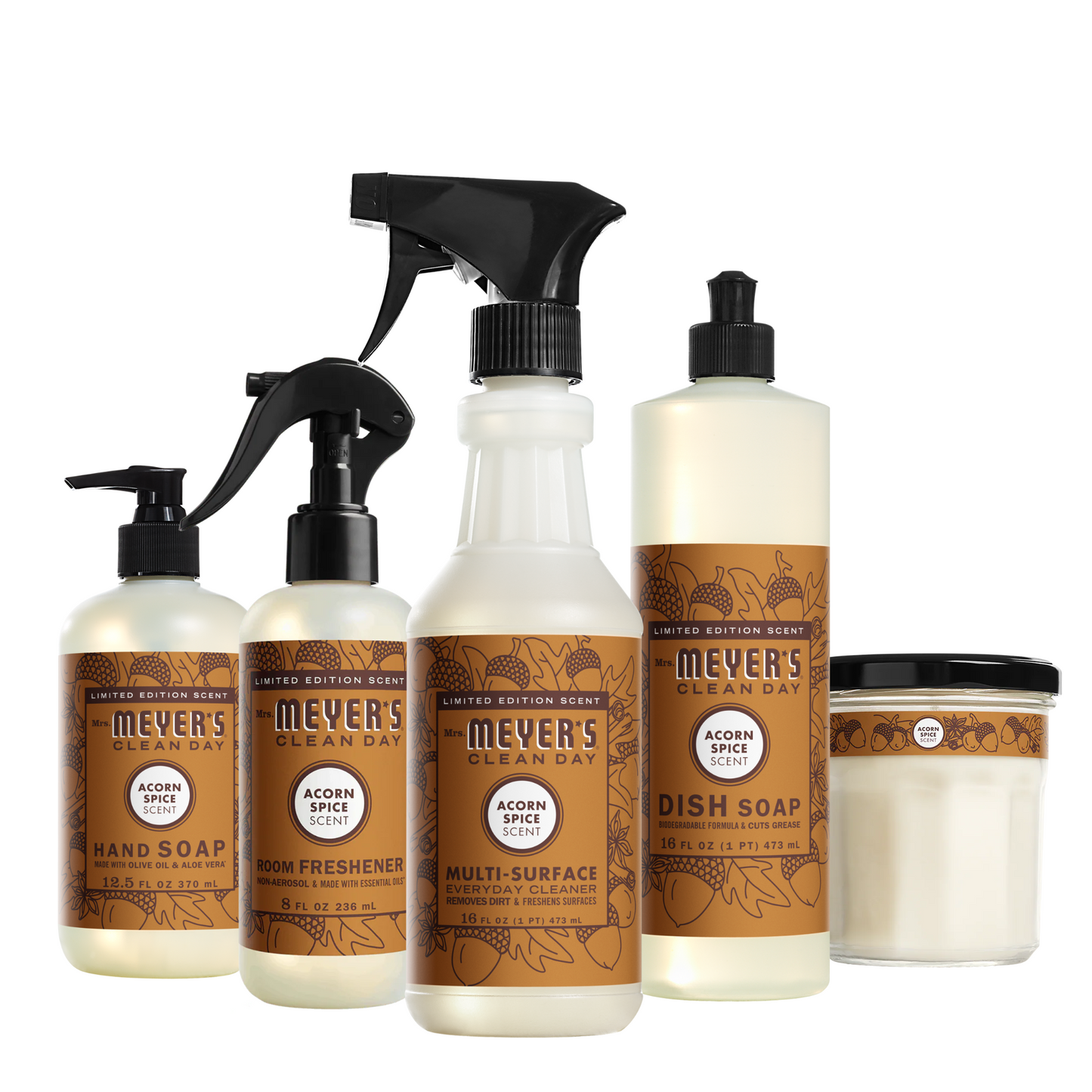 Acorn Spice Home Scent Collection | Mrs. Meyer's Clean Day