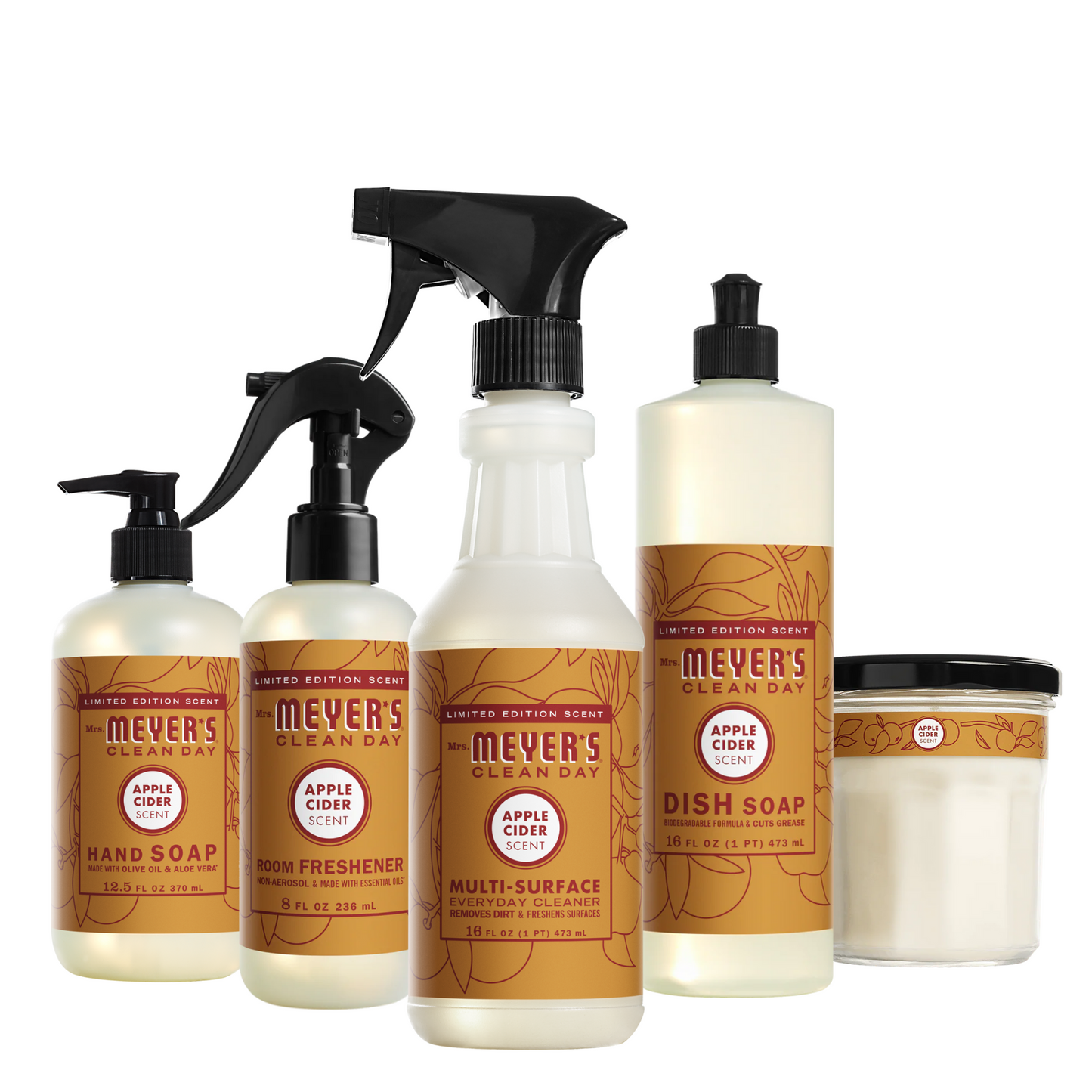 Apple Cider Home Scent Collection | Mrs. Meyer's Clean Day