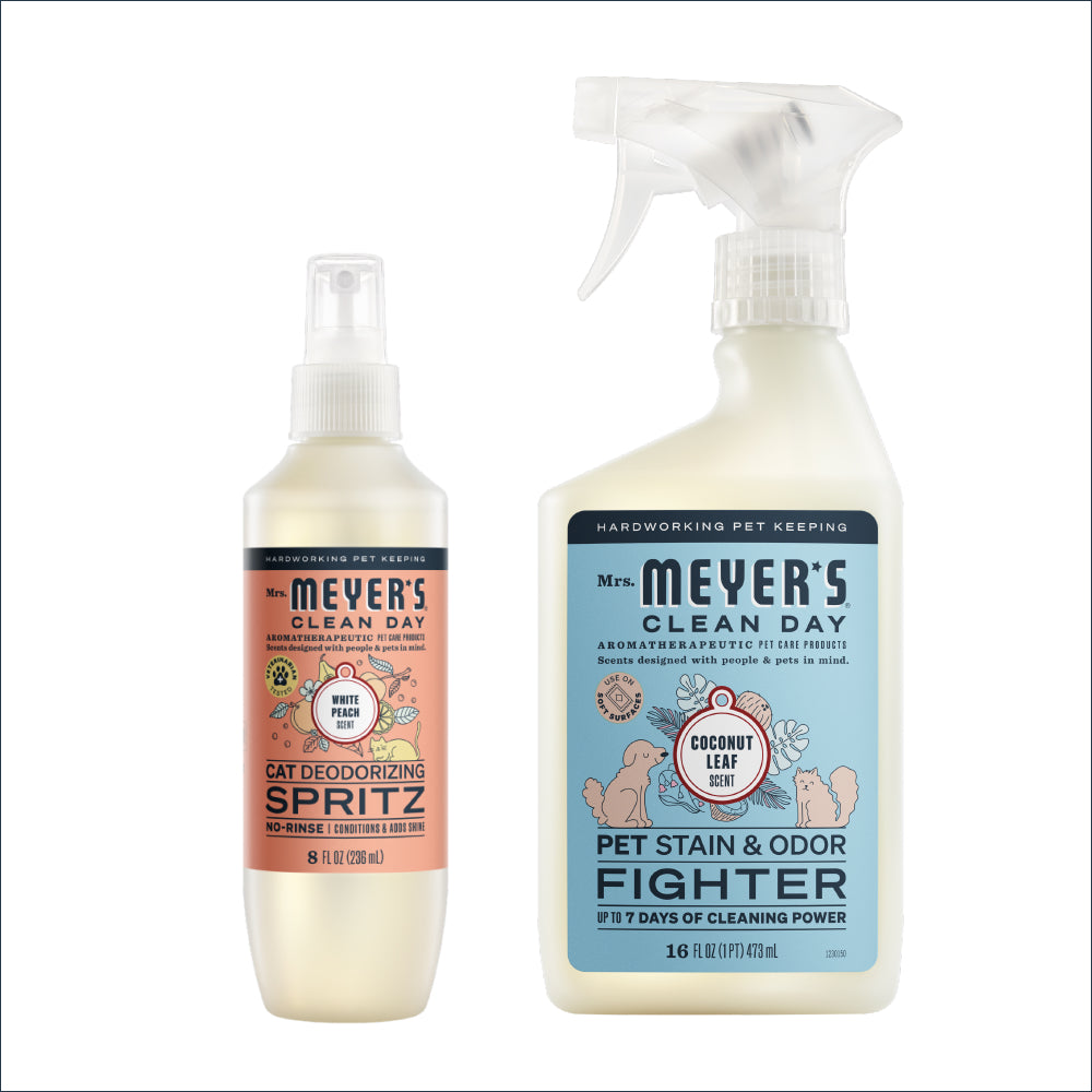Cat Care Set Gift-Ready | Mrs. Meyer's Clean Day