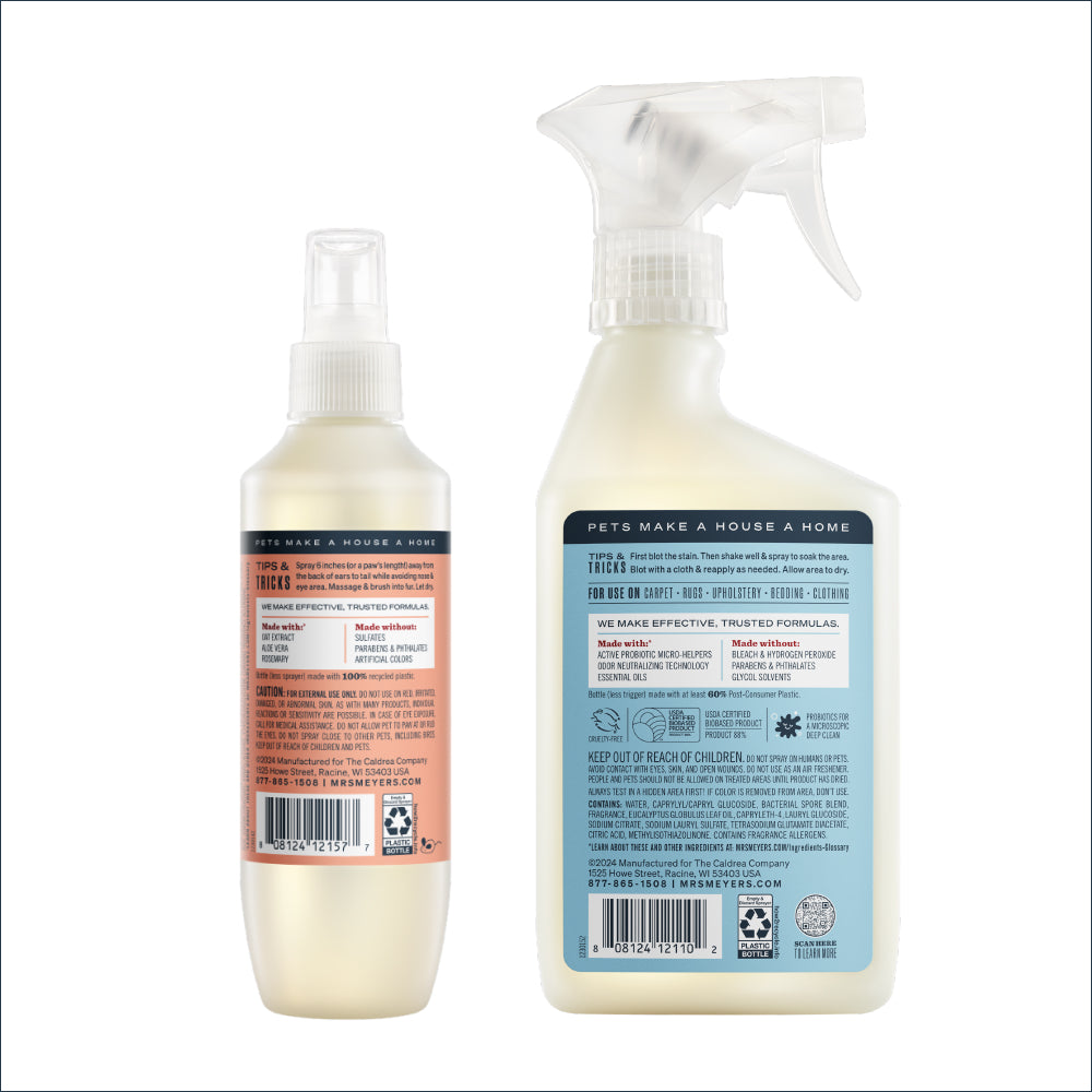 Cat Care Set Gift-Ready | Mrs. Meyer's Clean Day