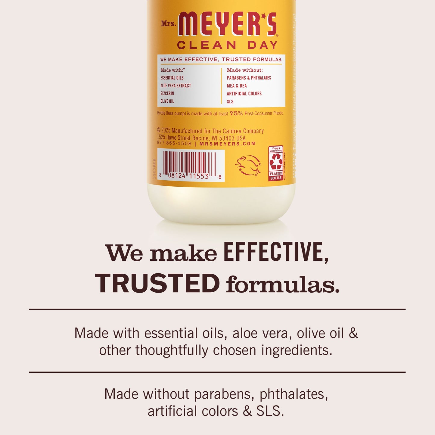 Clementine Hand Care Soap | Mrs. Meyer's Clean Day