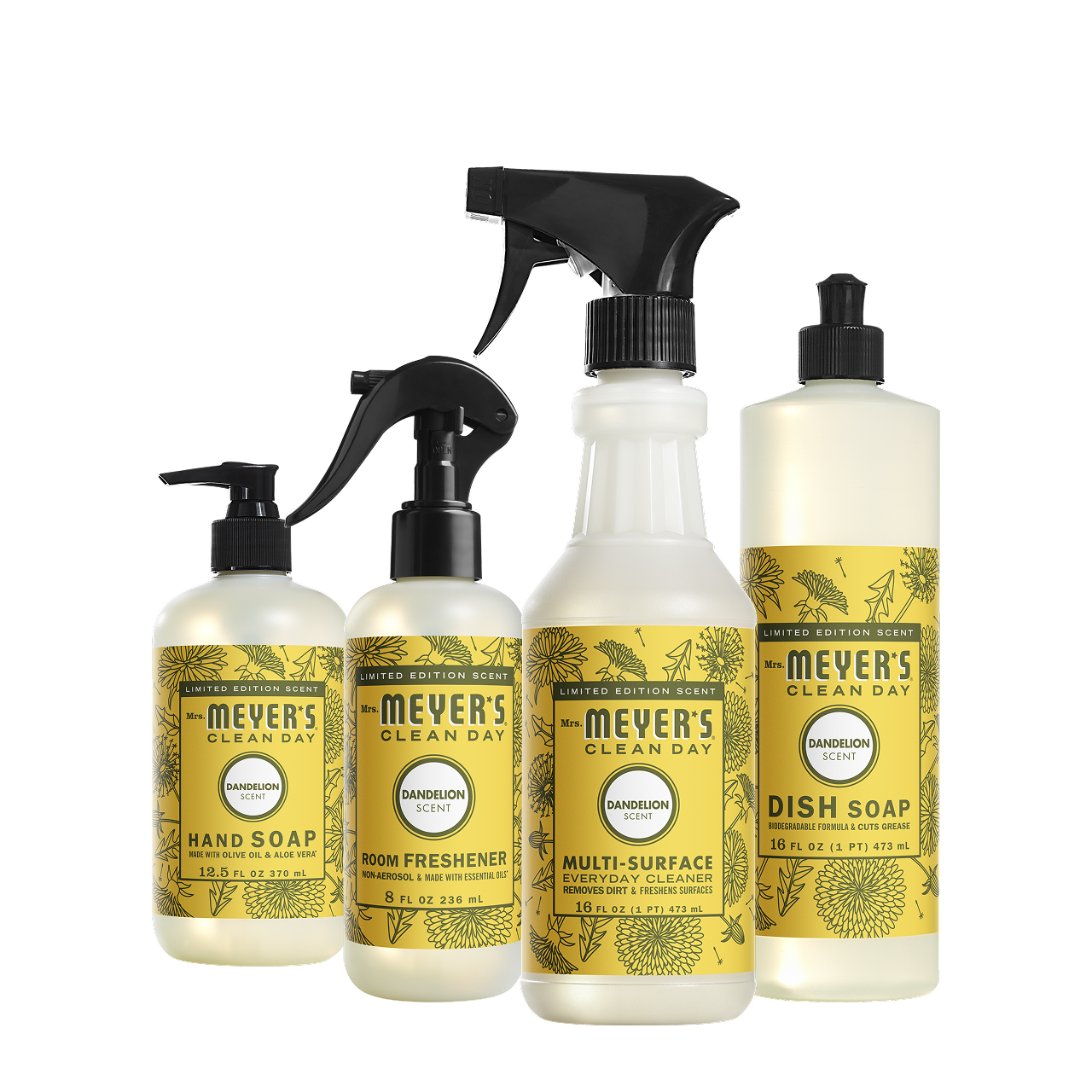 Dandelion Home Scent Collection | Mrs. Meyer's Clean Day