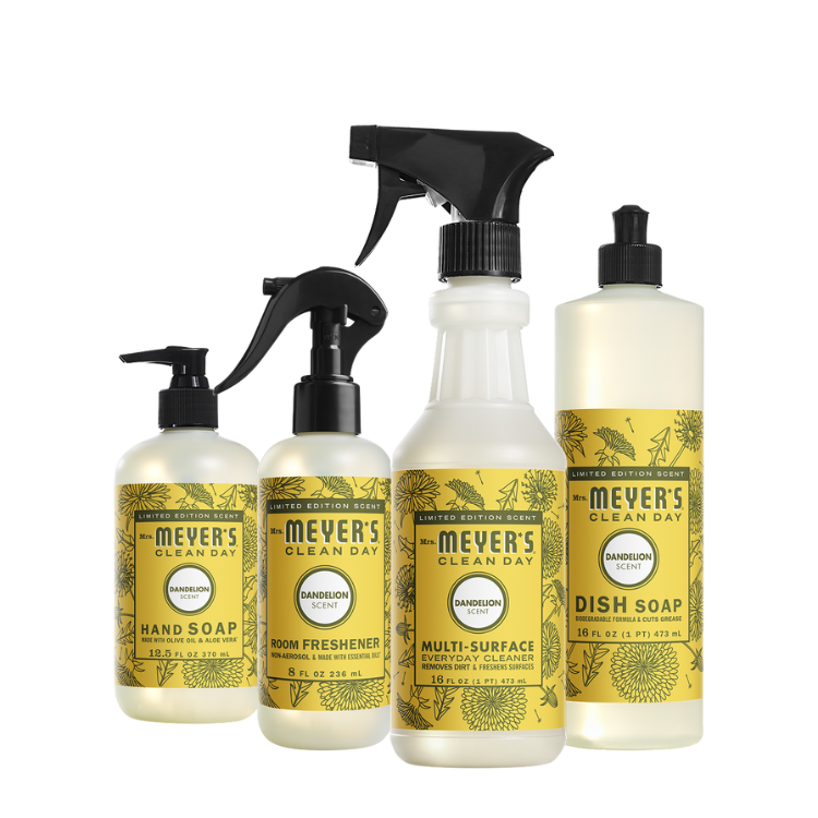 Dandelion Home Scent Collection | Mrs. Meyer's Clean Day