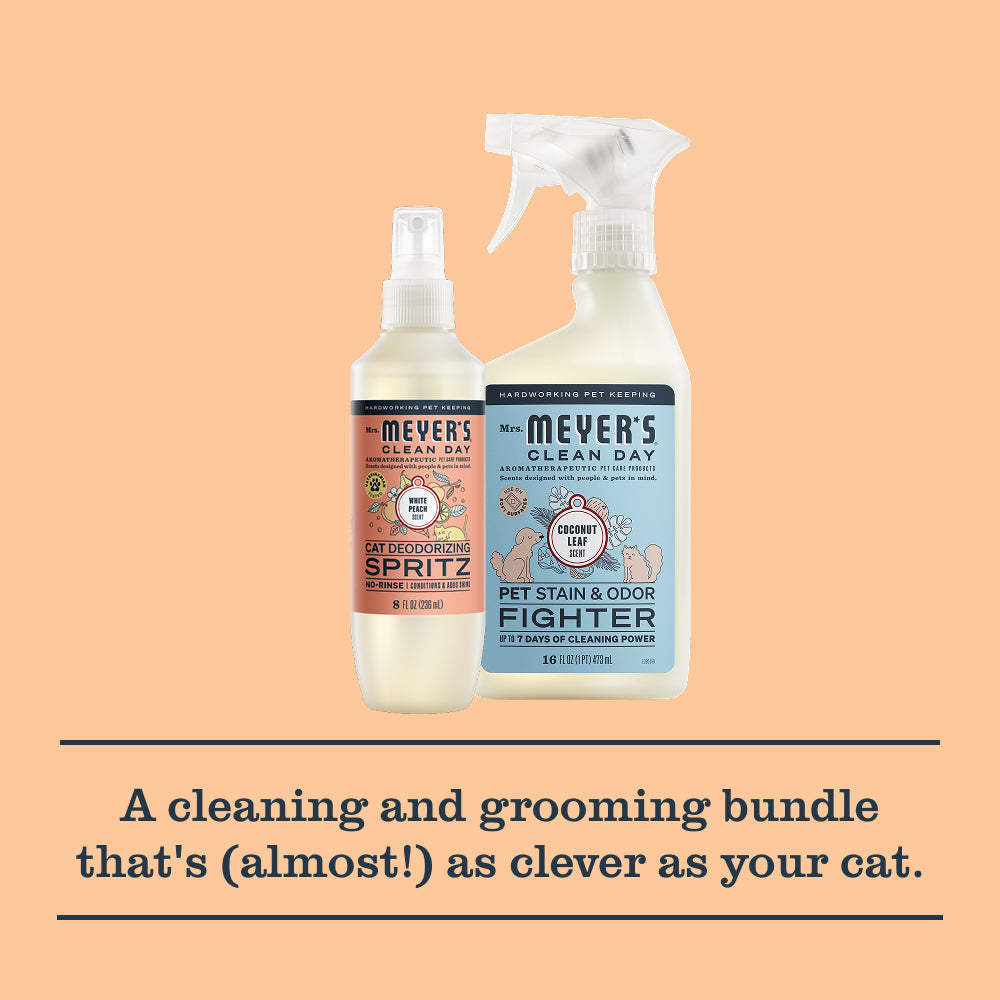 Cat Care Set Gift-Ready | Mrs. Meyer's Clean Day