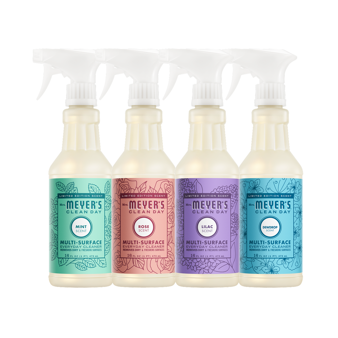 Spring Seasonal Everyday Surface Cleaner Collection | Mrs. Meyer's Clean Day
