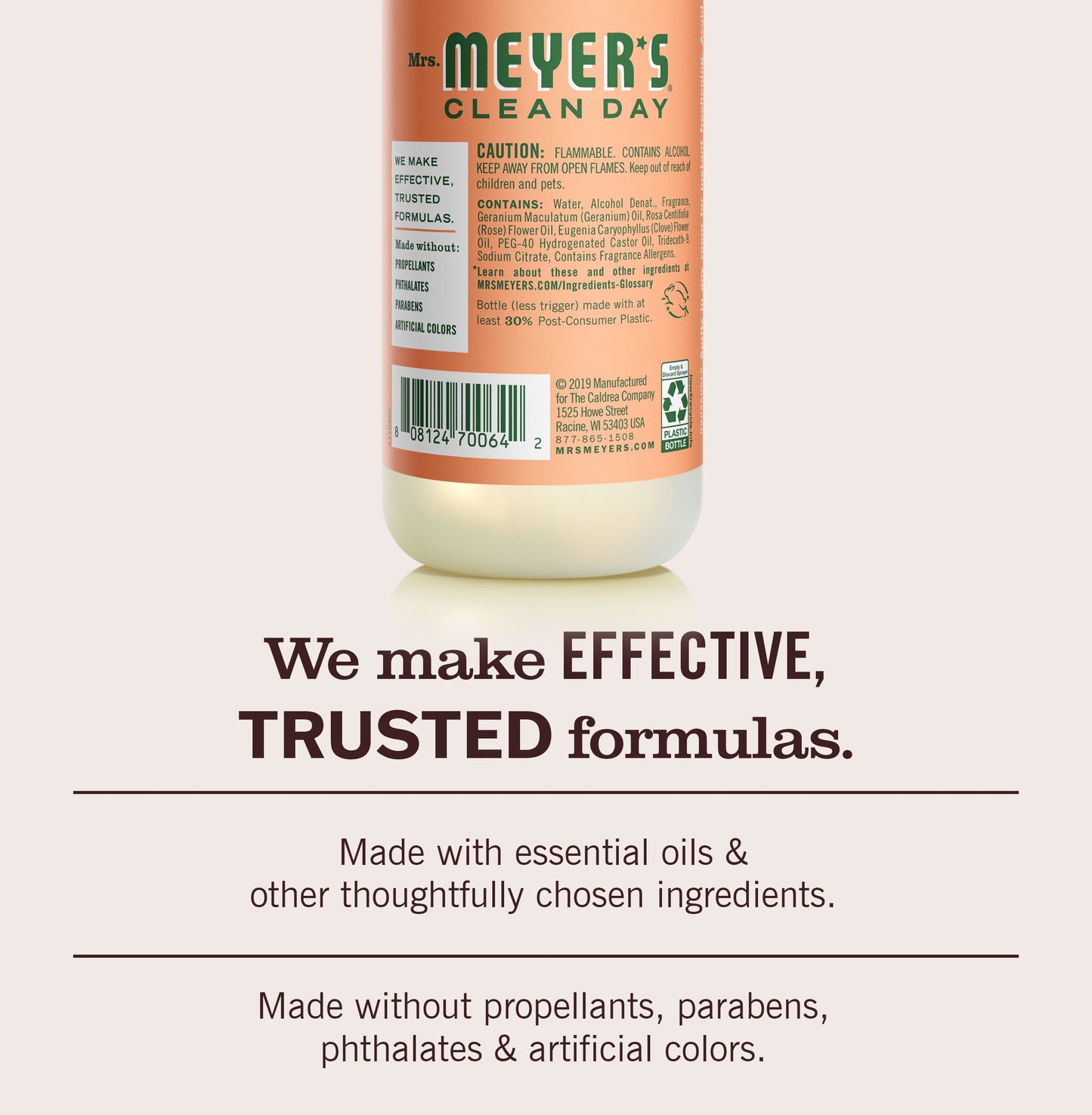 Geranium Freshening Room Spray | Mrs. Meyer's Clean Day