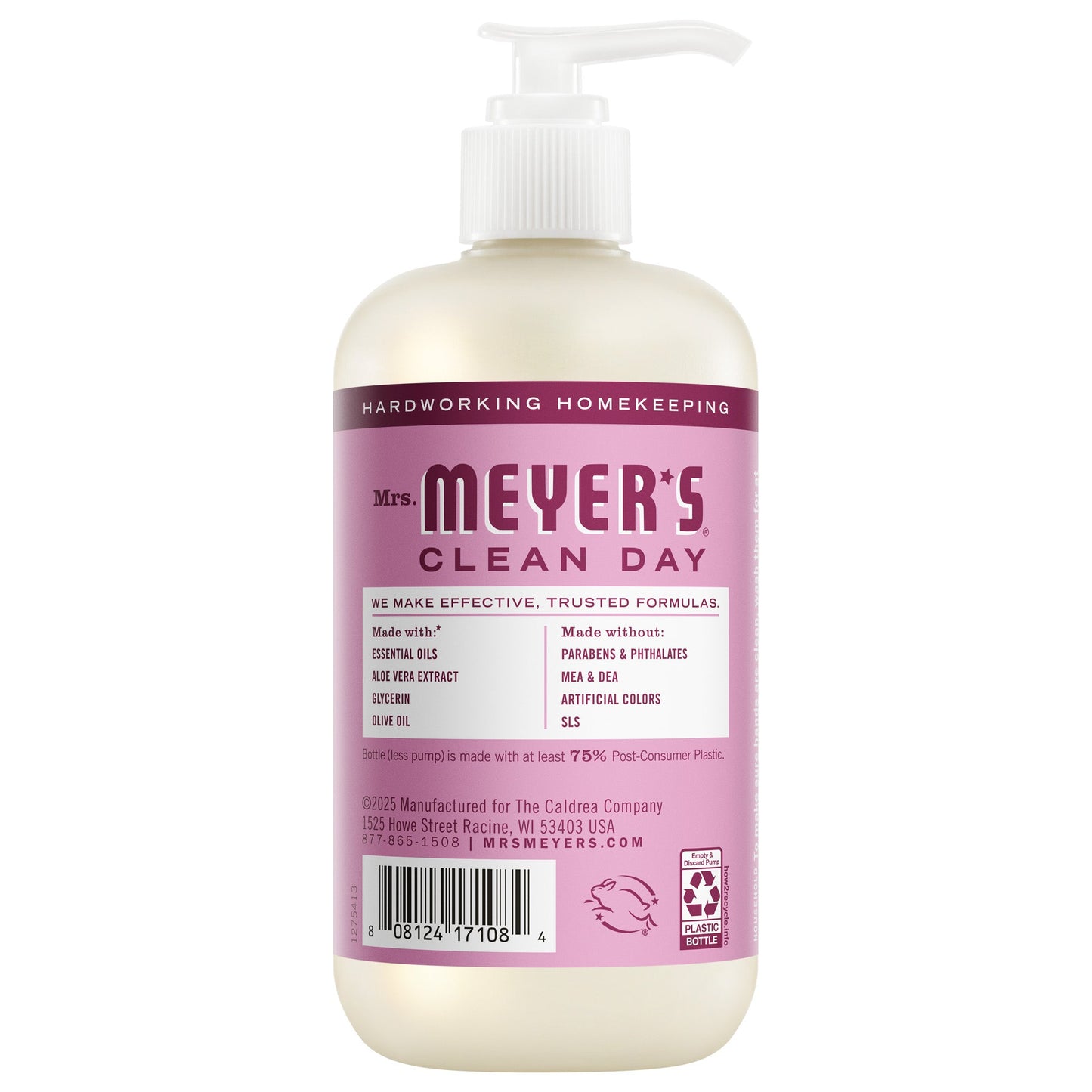 Peony Hand Care Soap | Mrs. Meyer's Clean Day