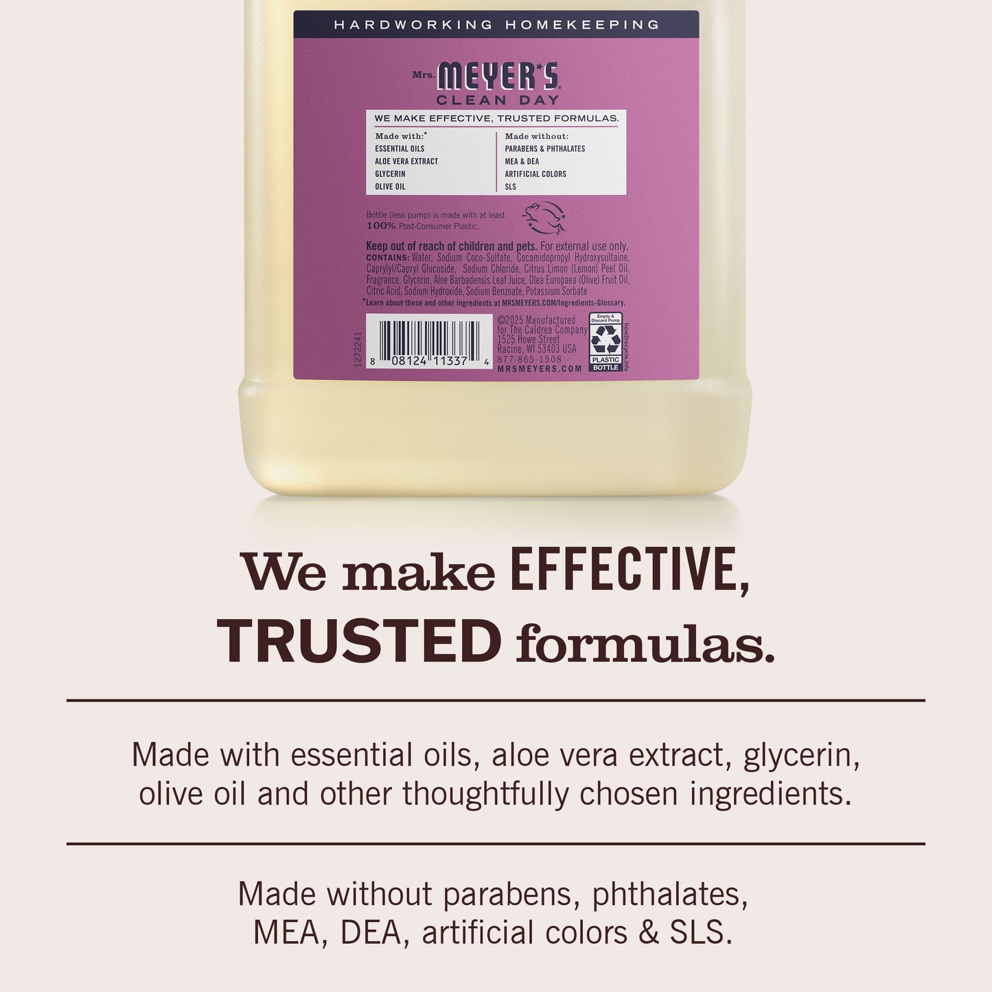 Plum Berry Hand Care Soap Refill | Mrs. Meyer's Clean Day