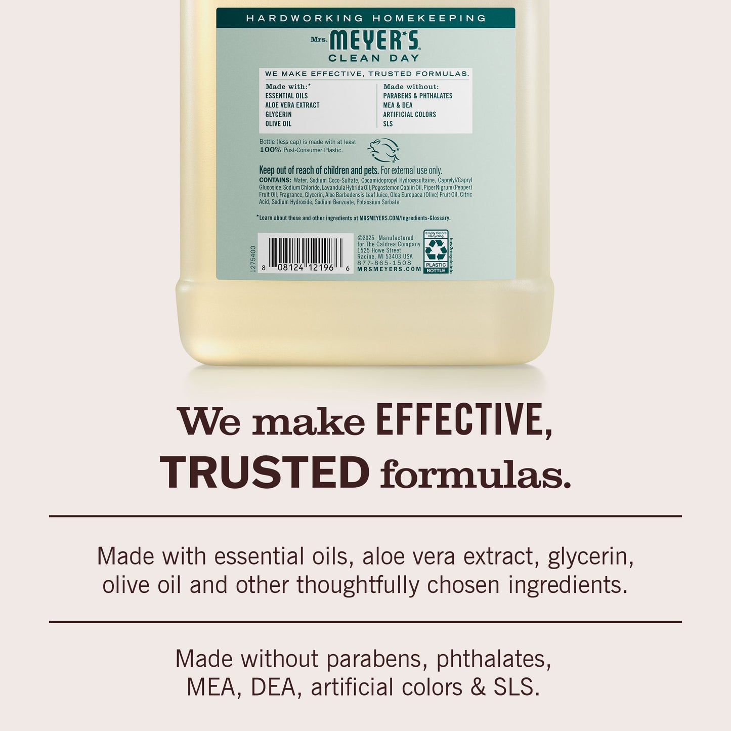Birchwood Hand Care Soap Refill | Mrs. Meyer's Clean Day
