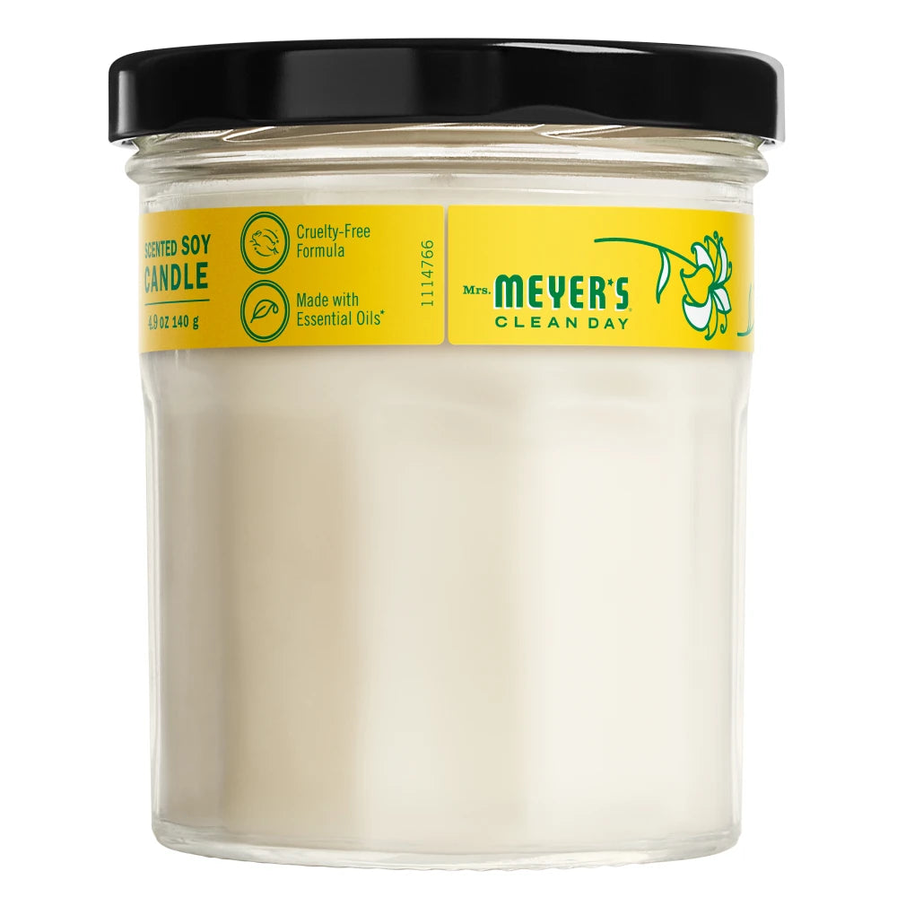 Honeysuckle Soy Candle Small Home Essential | Mrs. Meyer's Clean Day