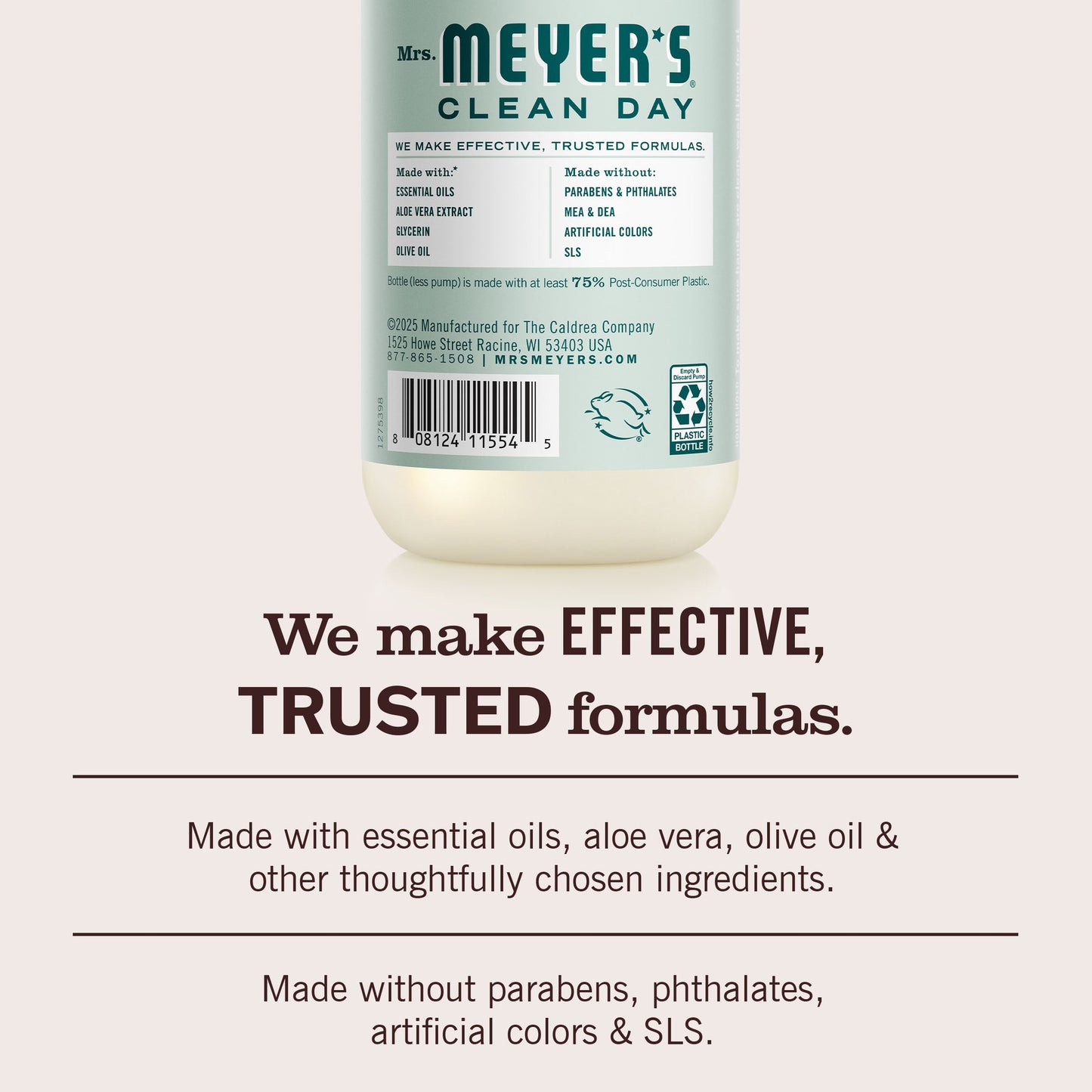Birchwood Hand Care Soap | Mrs. Meyer's Clean Day