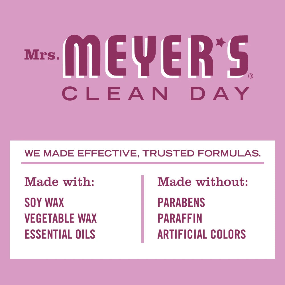 Peony Small Scented Tin Candle | Mrs. Meyer's Clean Day