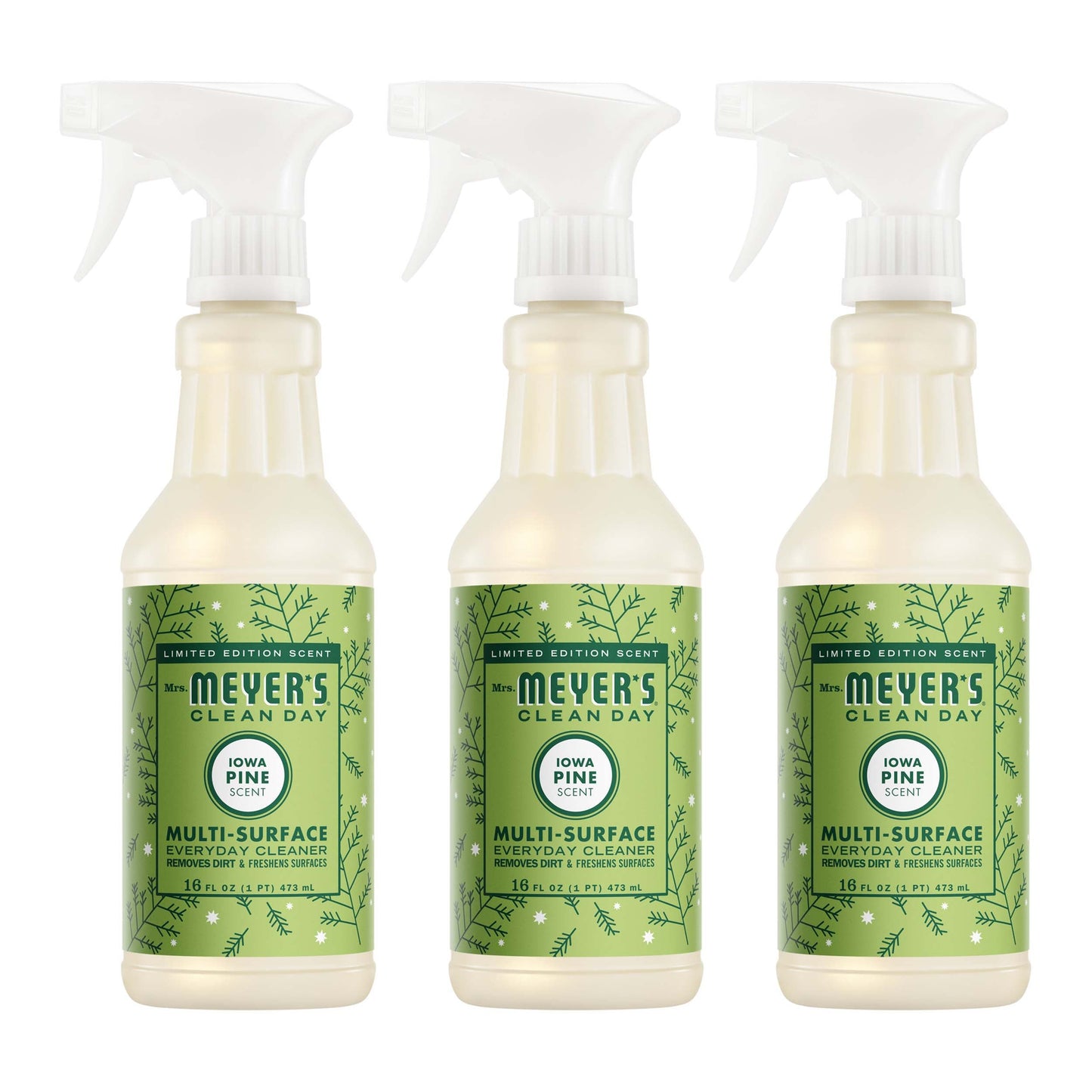 Iowa Pine Multi-Surface Cleaning Spray 3-Count Bundle | Mrs. Meyer's Clean Day