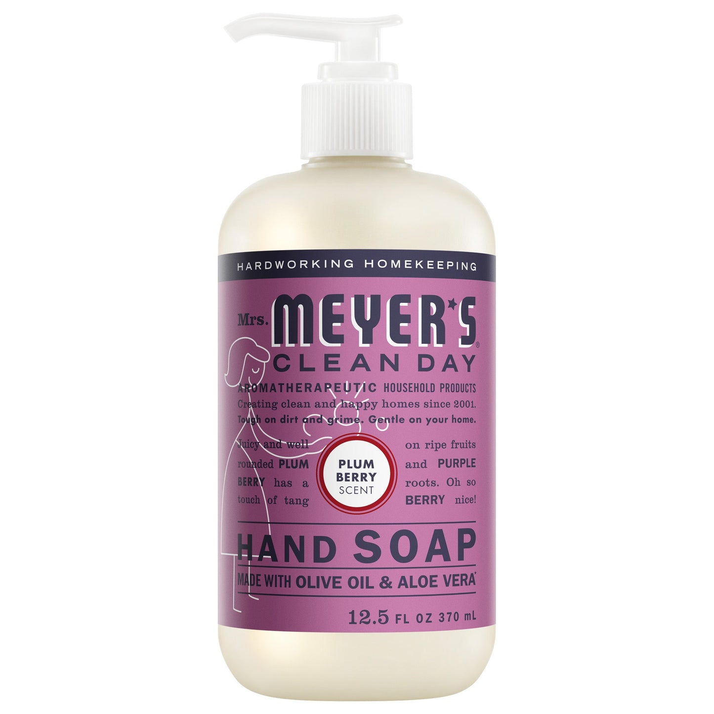 Plum Berry Hand Care Soap | Mrs. Meyer's Clean Day