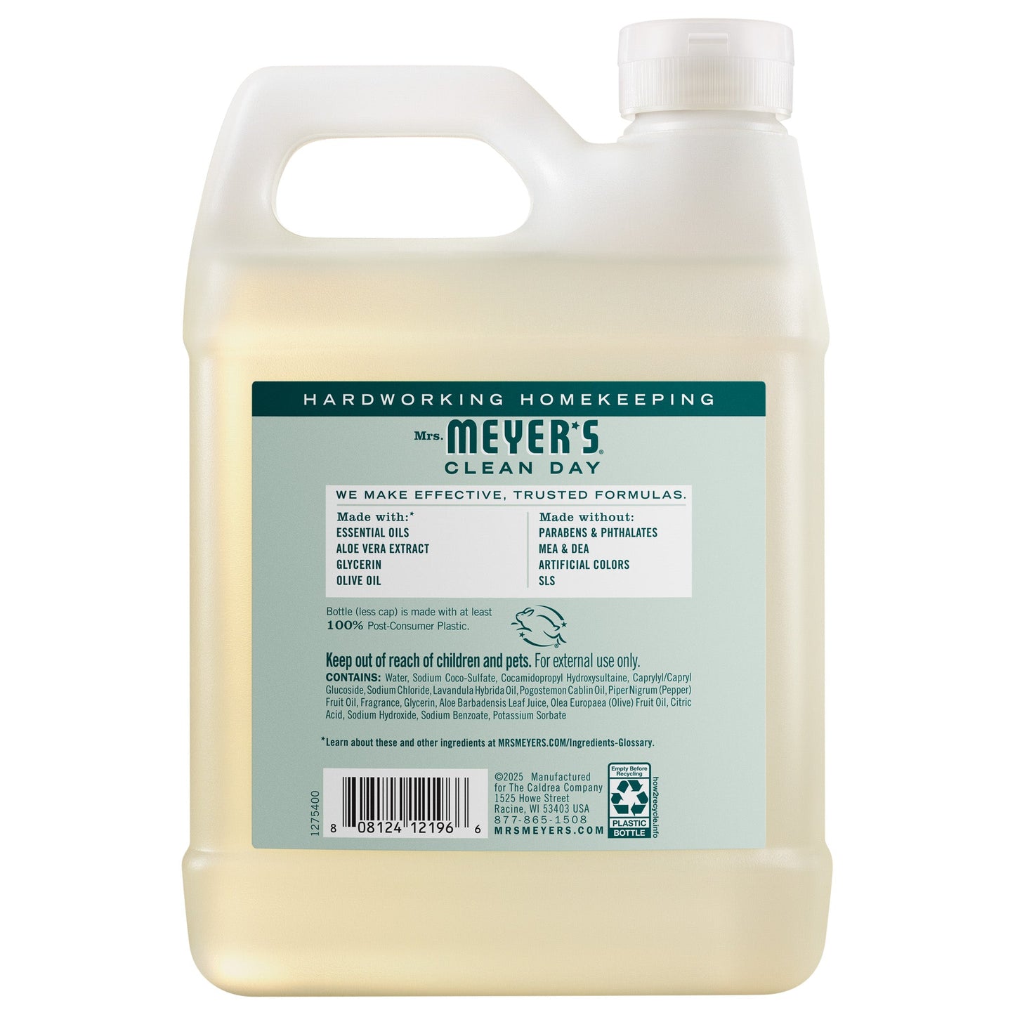 Birchwood Hand Care Soap Refill | Mrs. Meyer's Clean Day