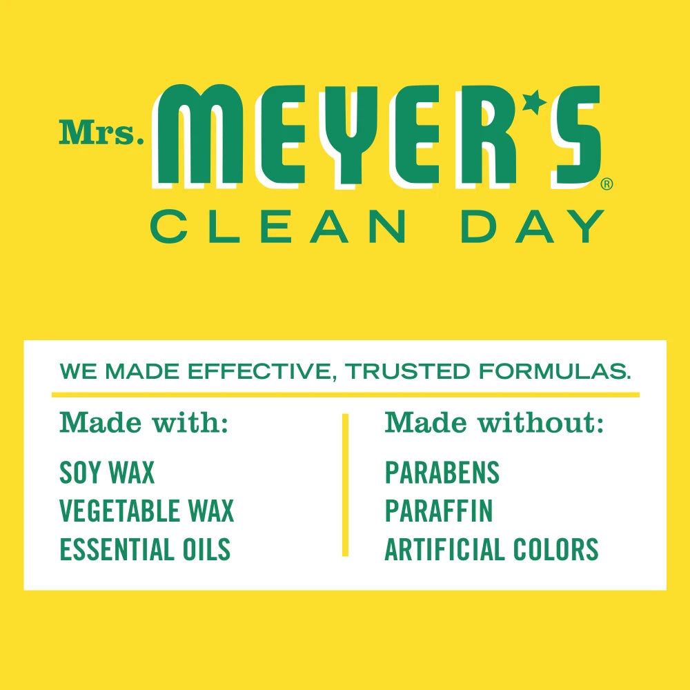 Honeysuckle Soy Candle Small Home Essential | Mrs. Meyer's Clean Day
