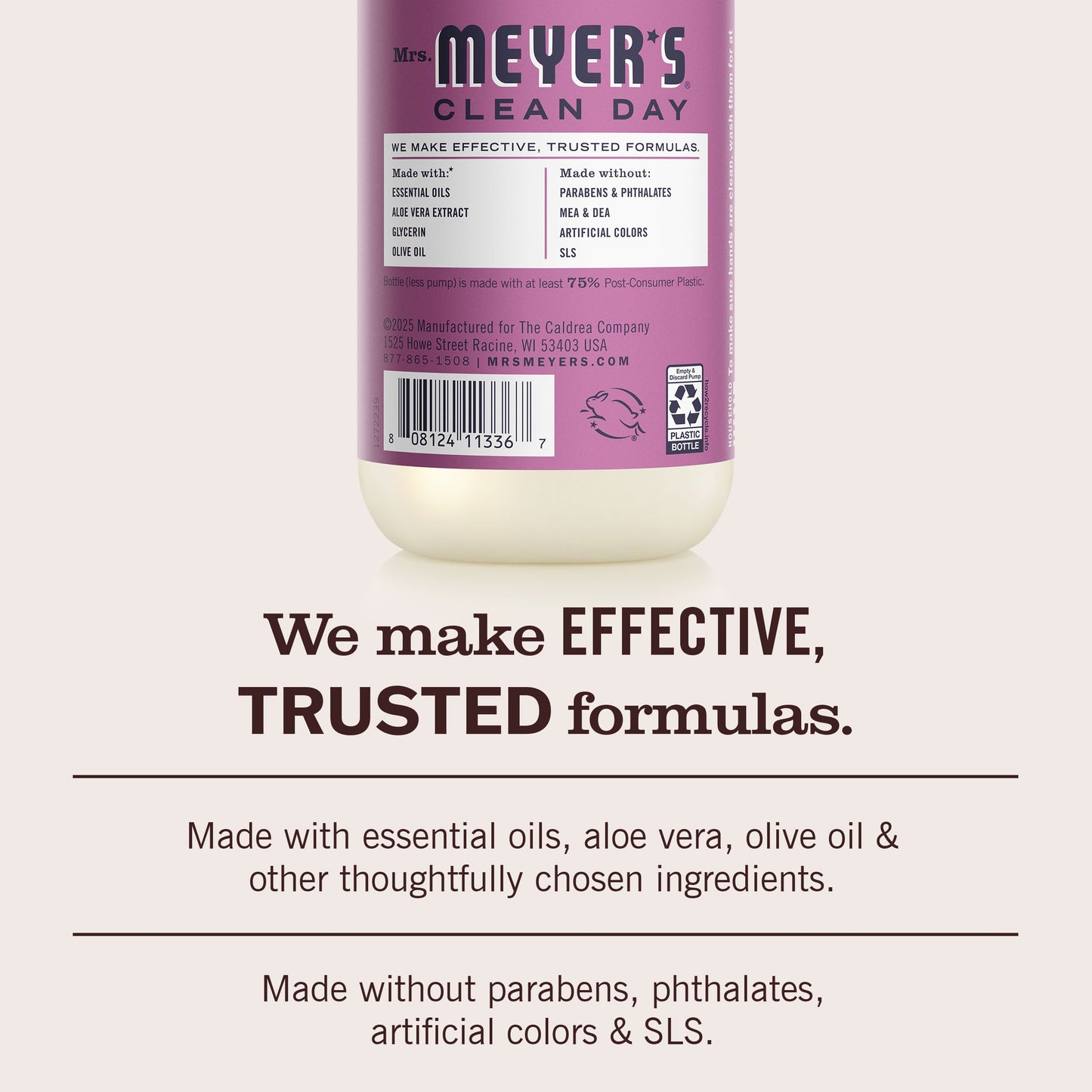 Plum Berry Hand Care Soap | Mrs. Meyer's Clean Day