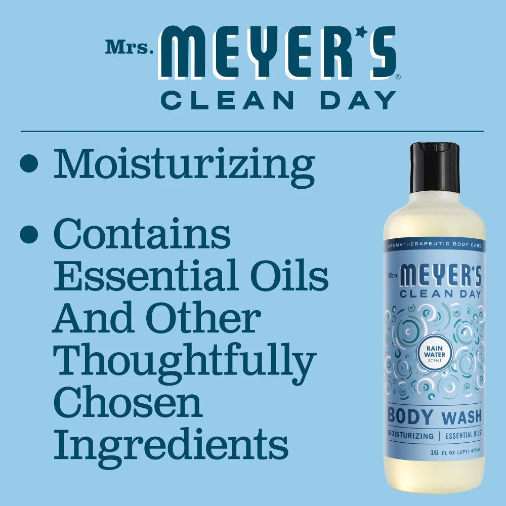 Rain Water Body Wash Home Essential | Mrs. Meyer's Clean Day