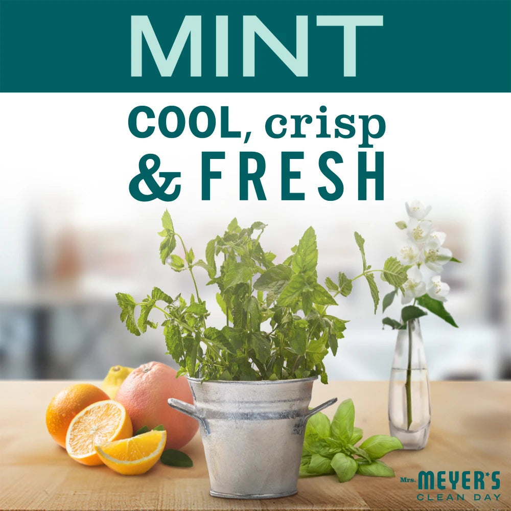 Mint Small Scented Tin Candle | Mrs. Meyer's Clean Day