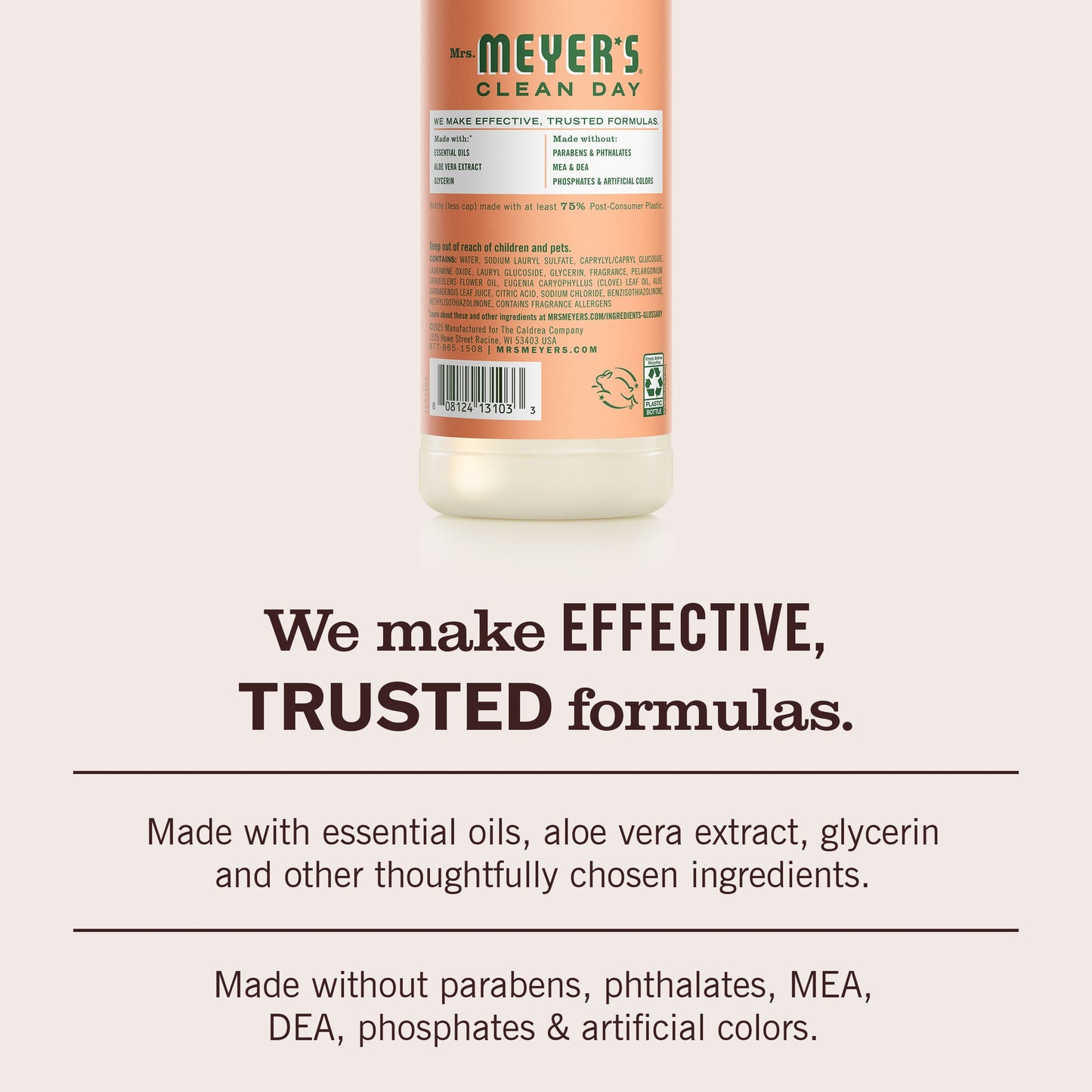 Geranium Dish Soap for Kitchen Cleanup | Mrs. Meyer's Clean Day