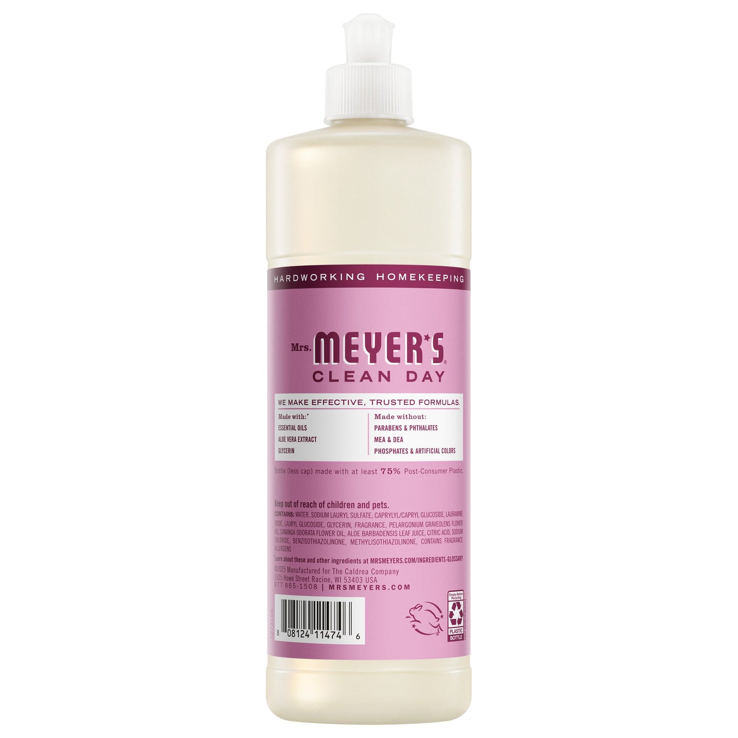 Peony Dish Soap for Kitchen Cleanup | Mrs. Meyer's Clean Day