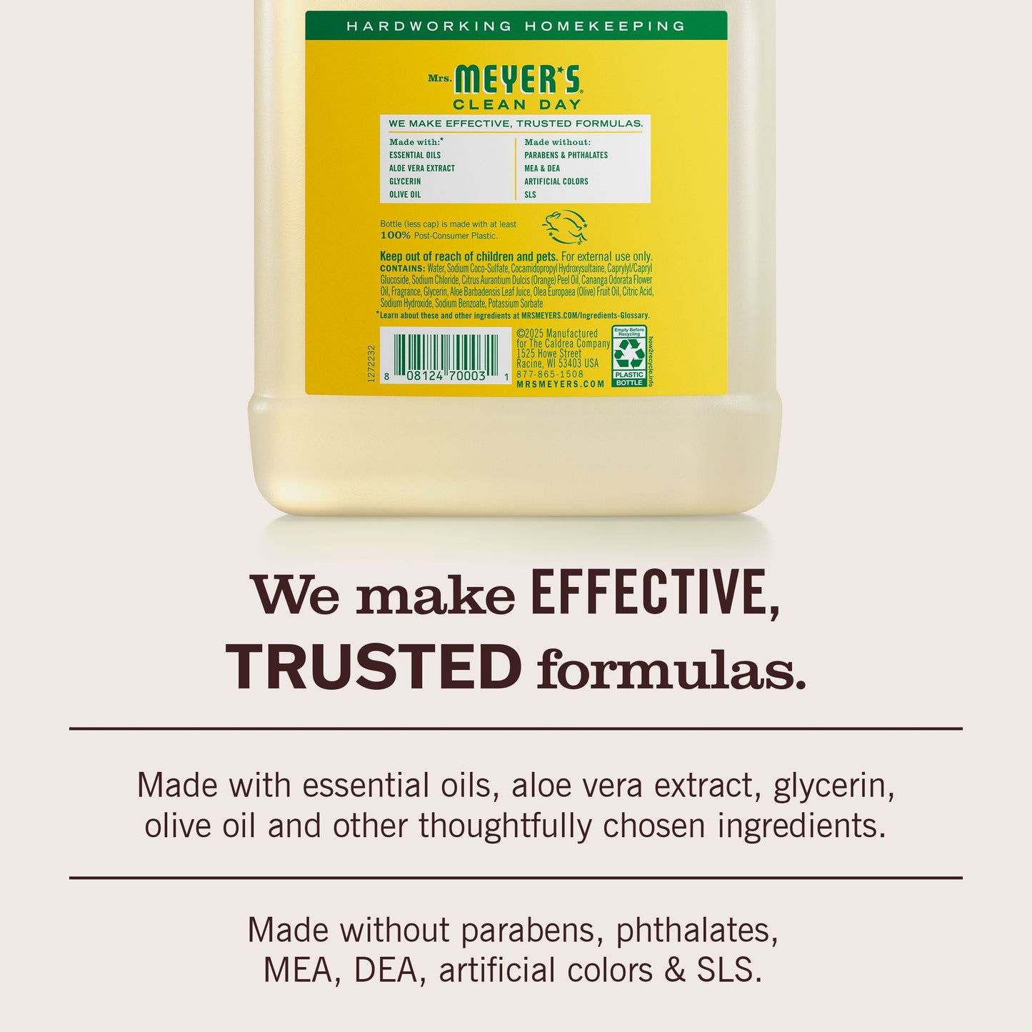 Honeysuckle Hand Care Soap Refill | Mrs. Meyer's Clean Day