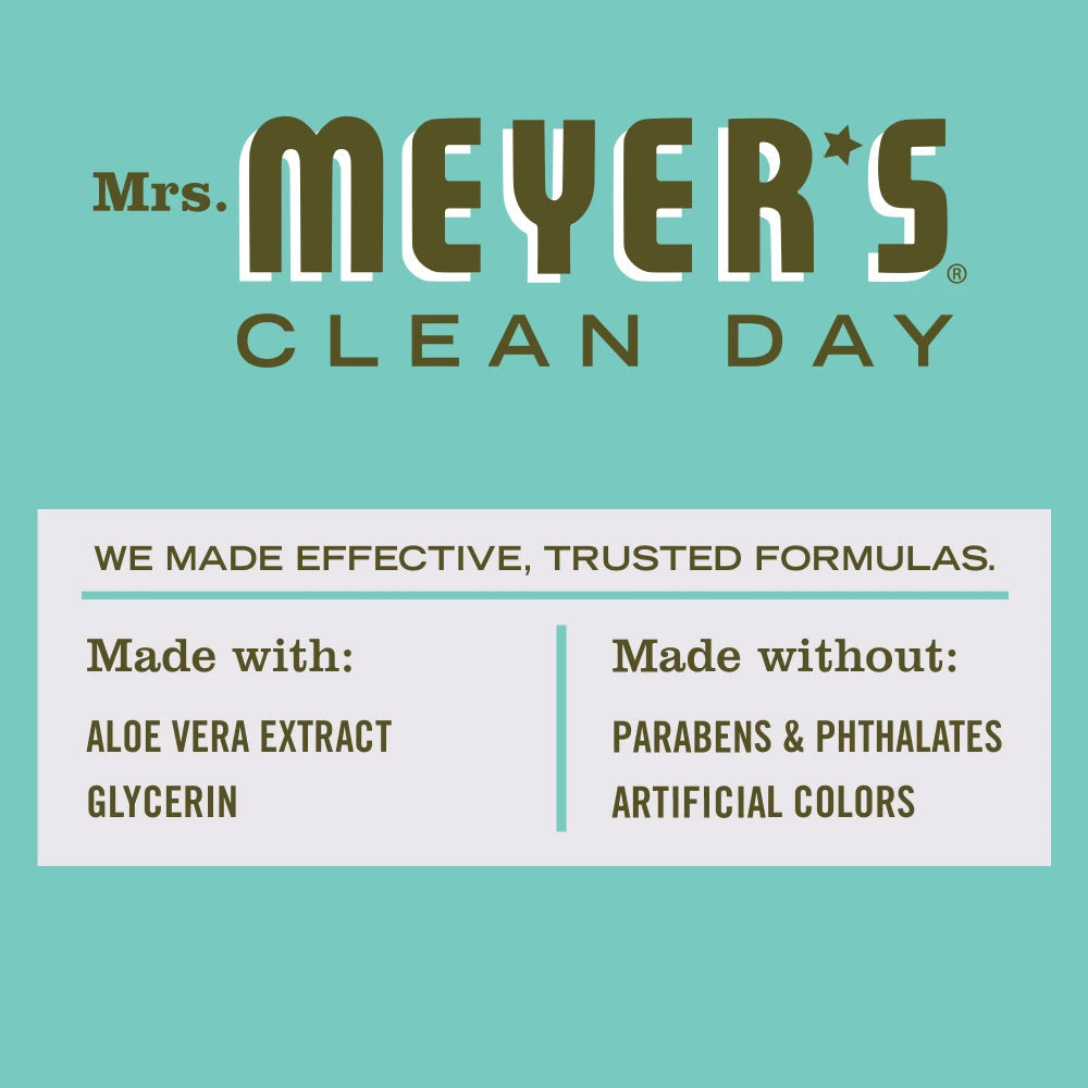Basil Hand Sanitizer Home Essential | Mrs. Meyer's Clean Day