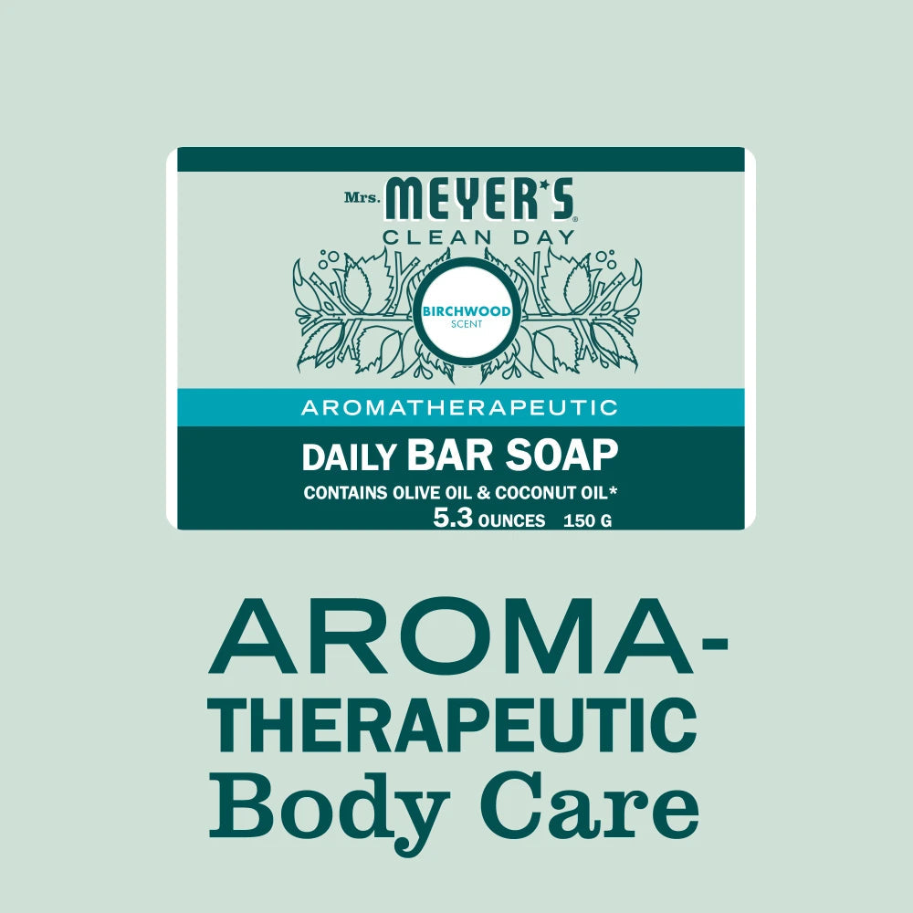 Birchwood Daily Bar Soap Home Essential | Mrs. Meyer's Clean Day