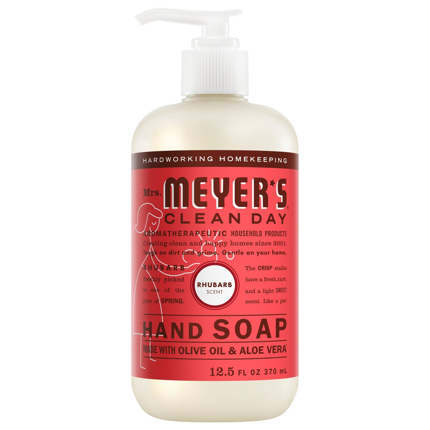 Rhubarb Hand Care Soap | Mrs. Meyer's Clean Day