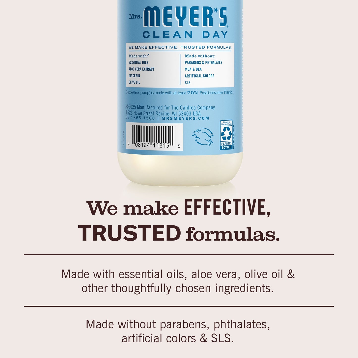 Rain Water Hand Care Soap | Mrs. Meyer's Clean Day